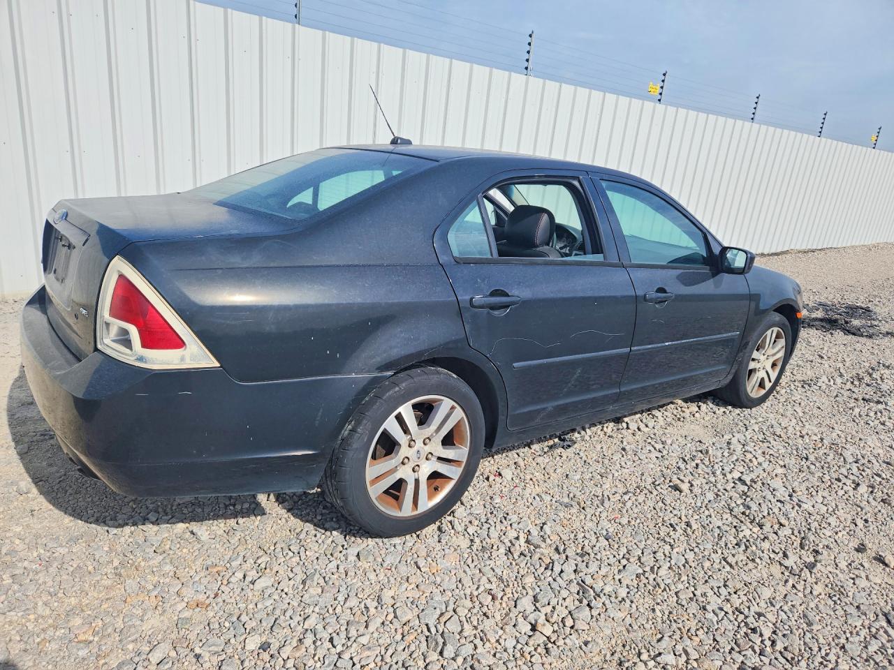 2007 Ford Fusion Se Черный vin: 3FAHP07Z47R202732