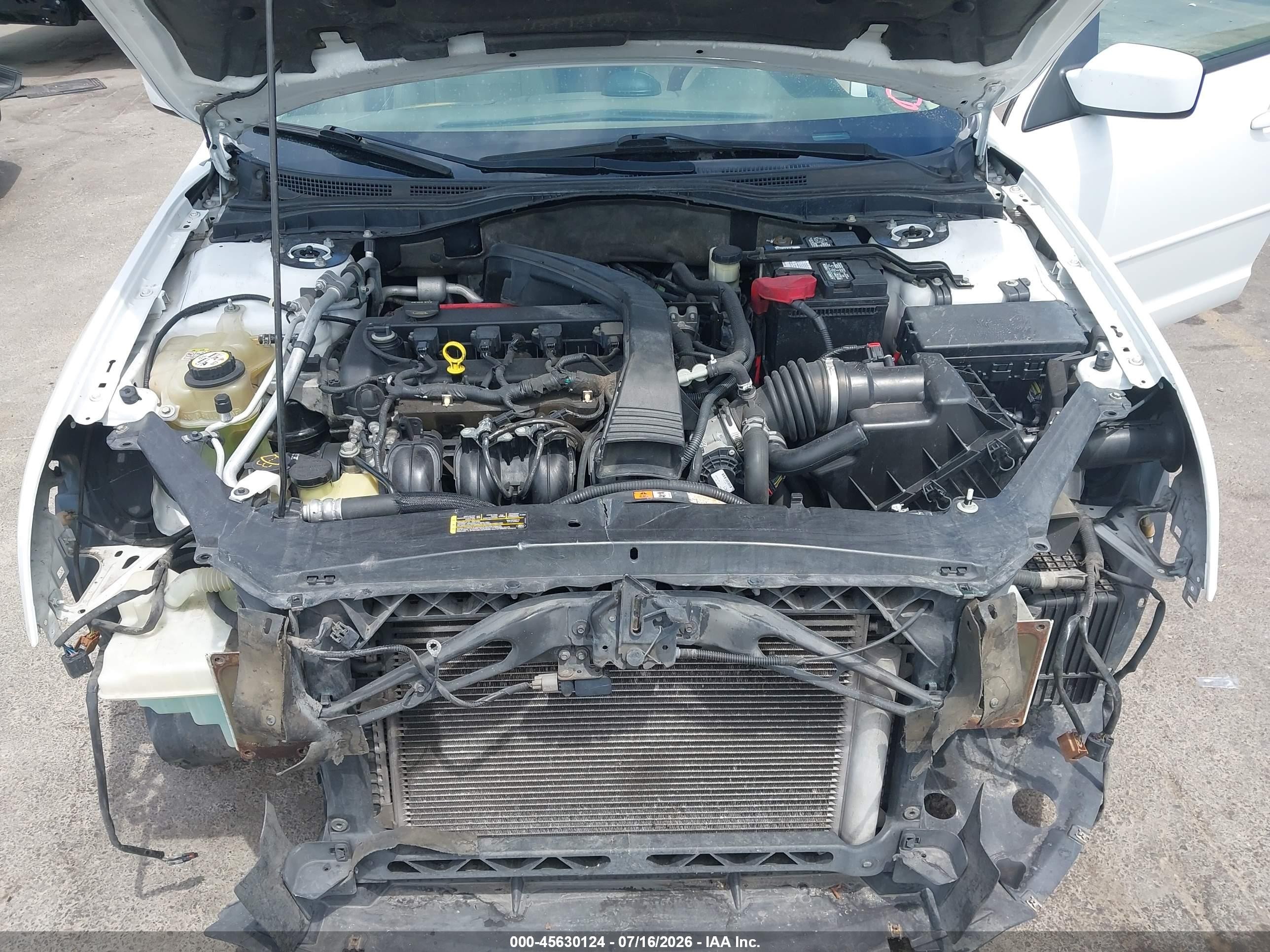2007 Ford Fusion Se White vin: 3FAHP07Z47R211883