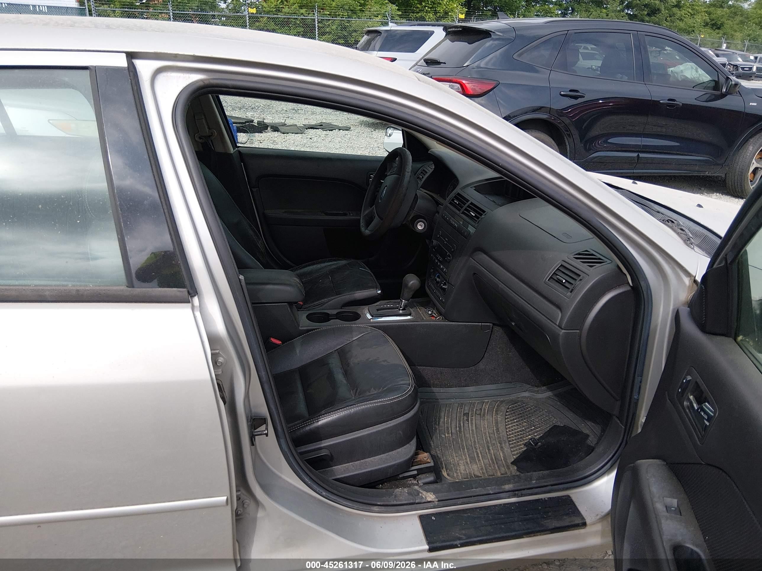 2007 Ford Fusion Se Silver vin: 3FAHP07Z47R242390
