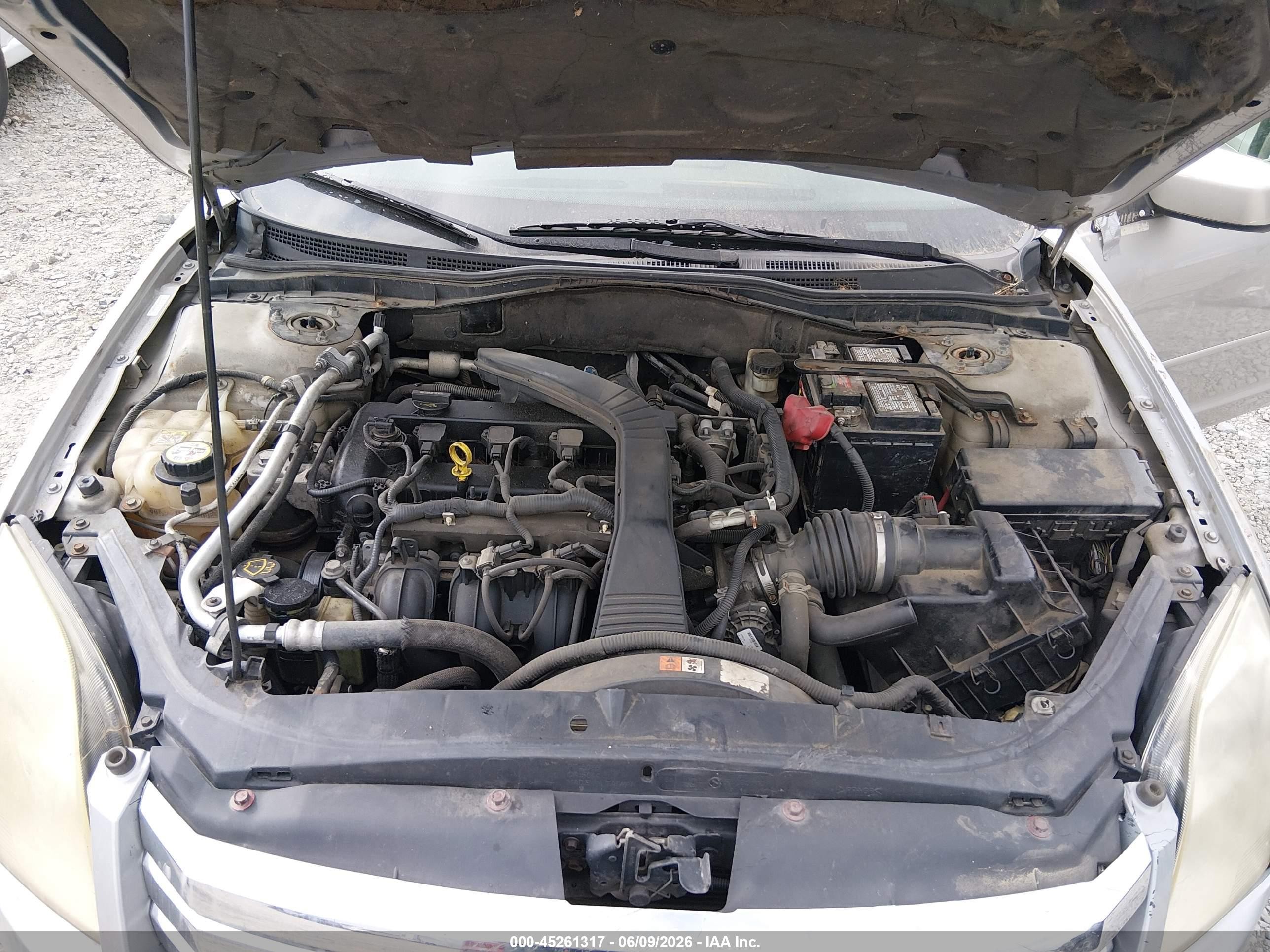 2007 Ford Fusion Se Silver vin: 3FAHP07Z47R242390
