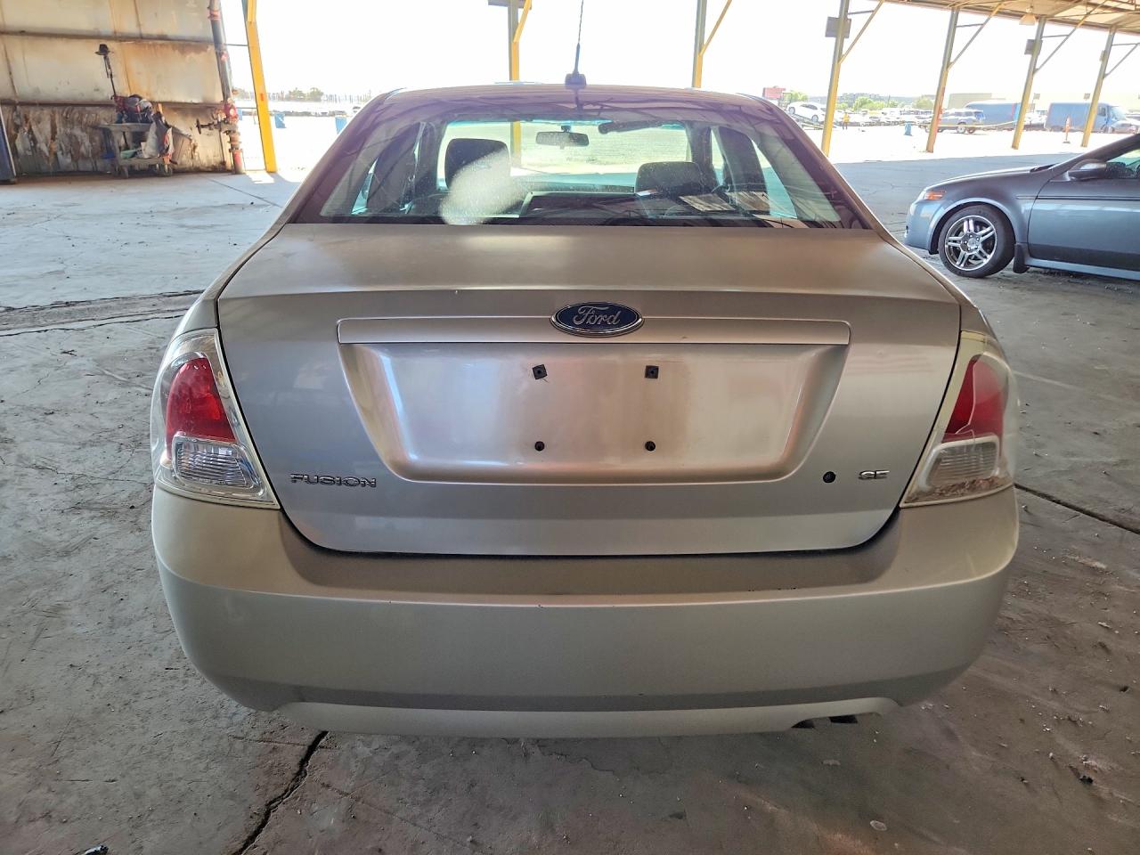 2008 Ford Fusion Se Silver vin: 3FAHP07Z48R169667