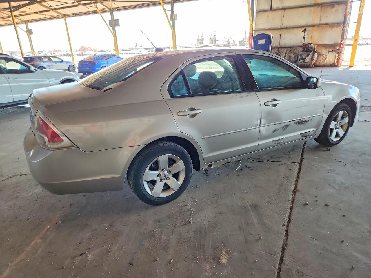 2008 Ford Fusion Se Silver vin: 3FAHP07Z48R169667
