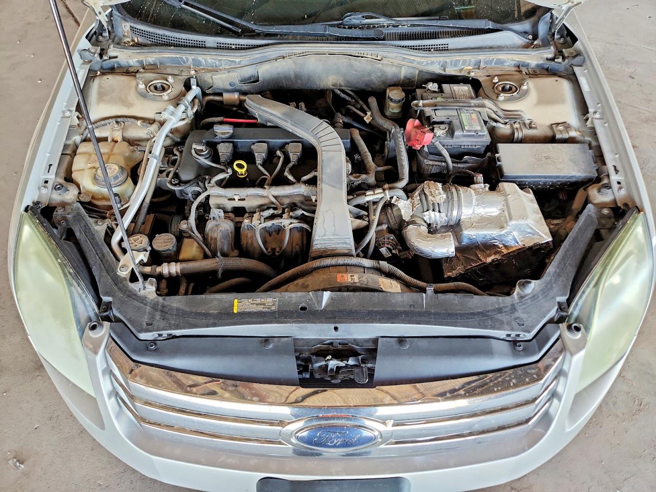 2008 Ford Fusion Se Silver vin: 3FAHP07Z48R169667