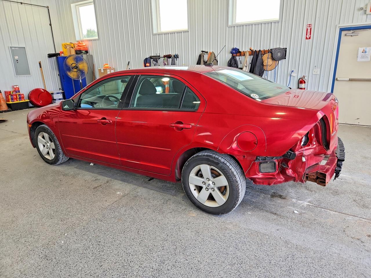 2009 Ford Fusion Se Red vin: 3FAHP07Z49R102410