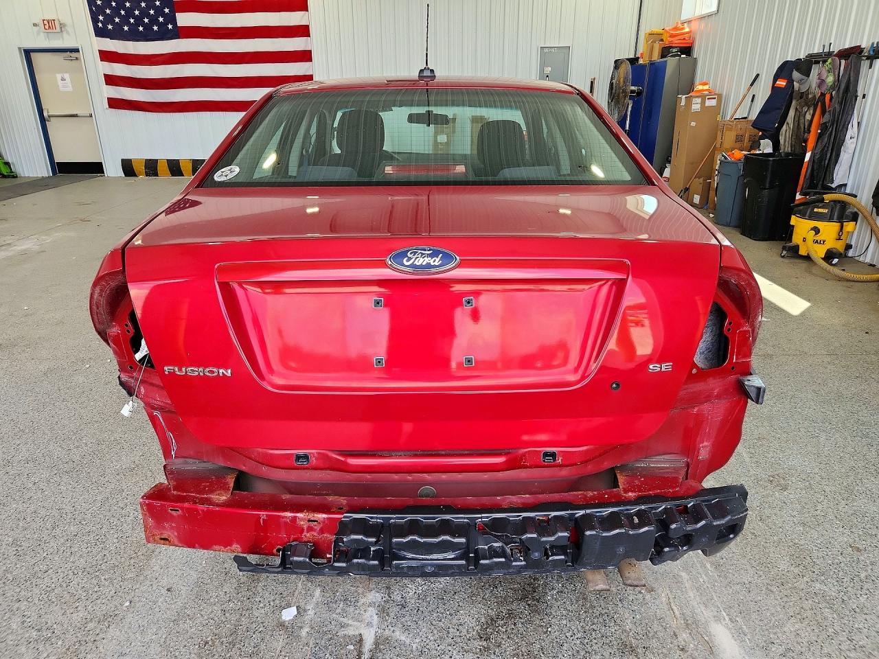 2009 Ford Fusion Se Red vin: 3FAHP07Z49R102410