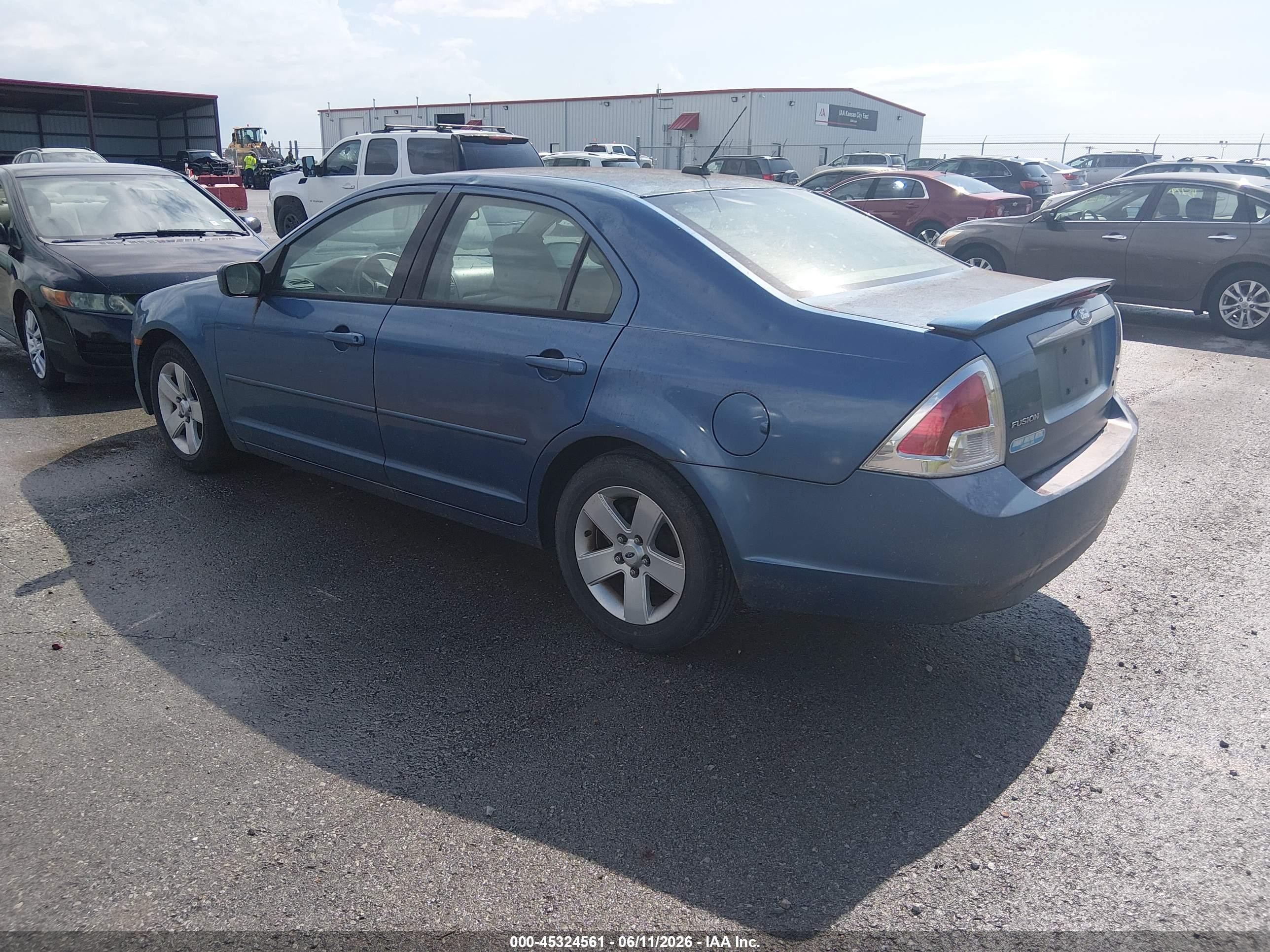 2009 Ford Fusion Se Blue vin: 3FAHP07Z49R120843