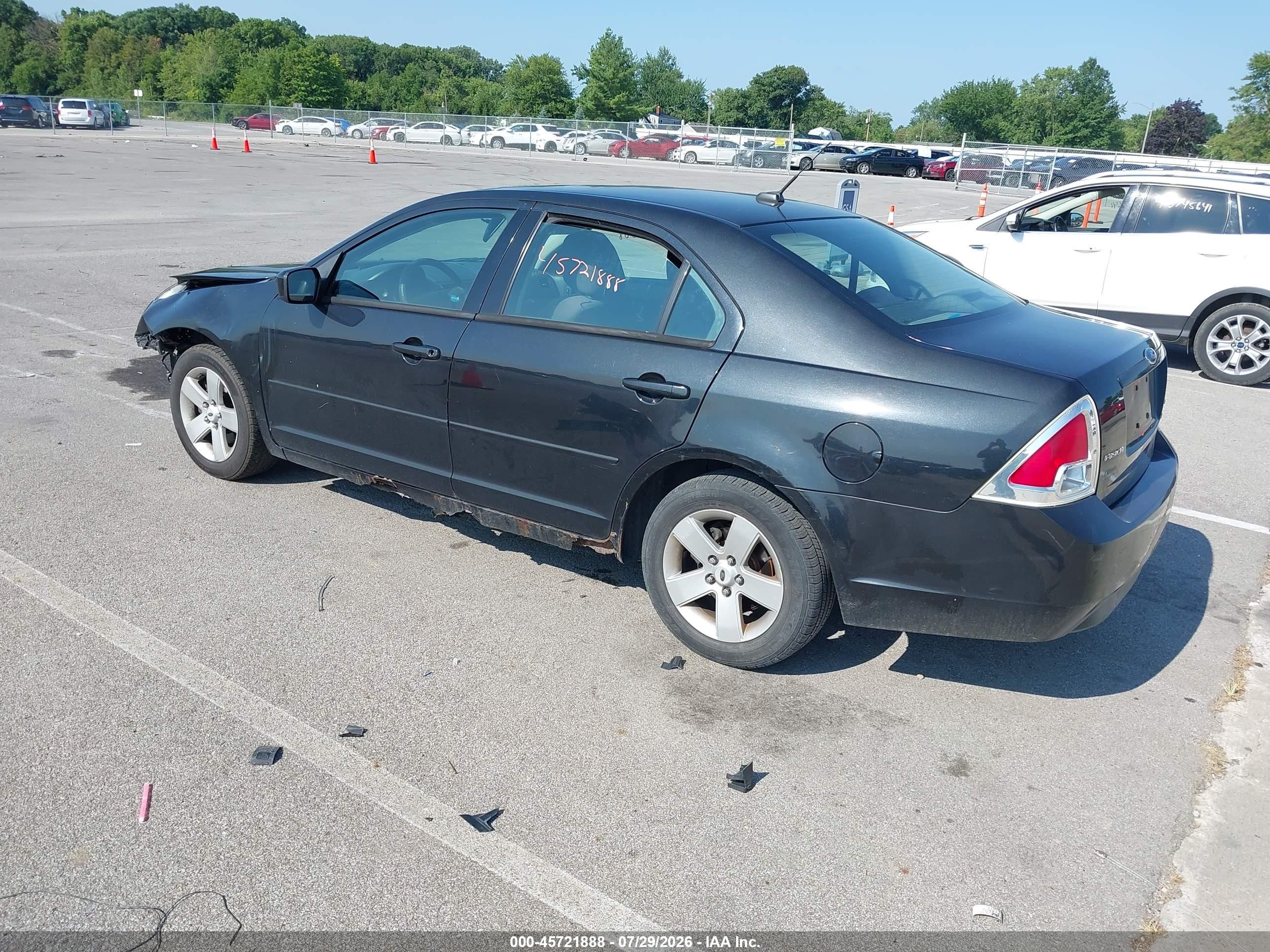 2009 Ford Fusion Se Black vin: 3FAHP07Z49R161540