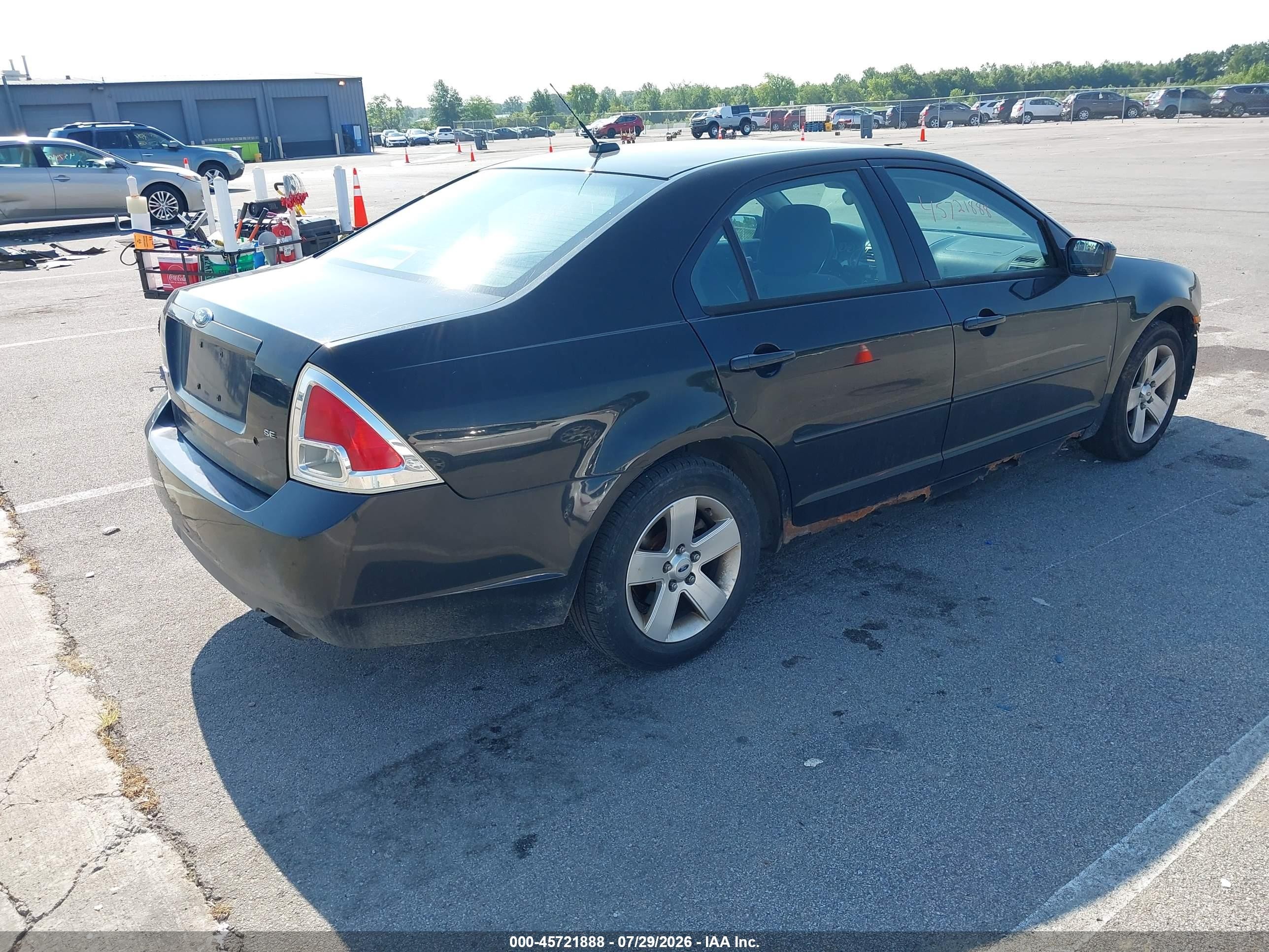 2009 Ford Fusion Se Black vin: 3FAHP07Z49R161540