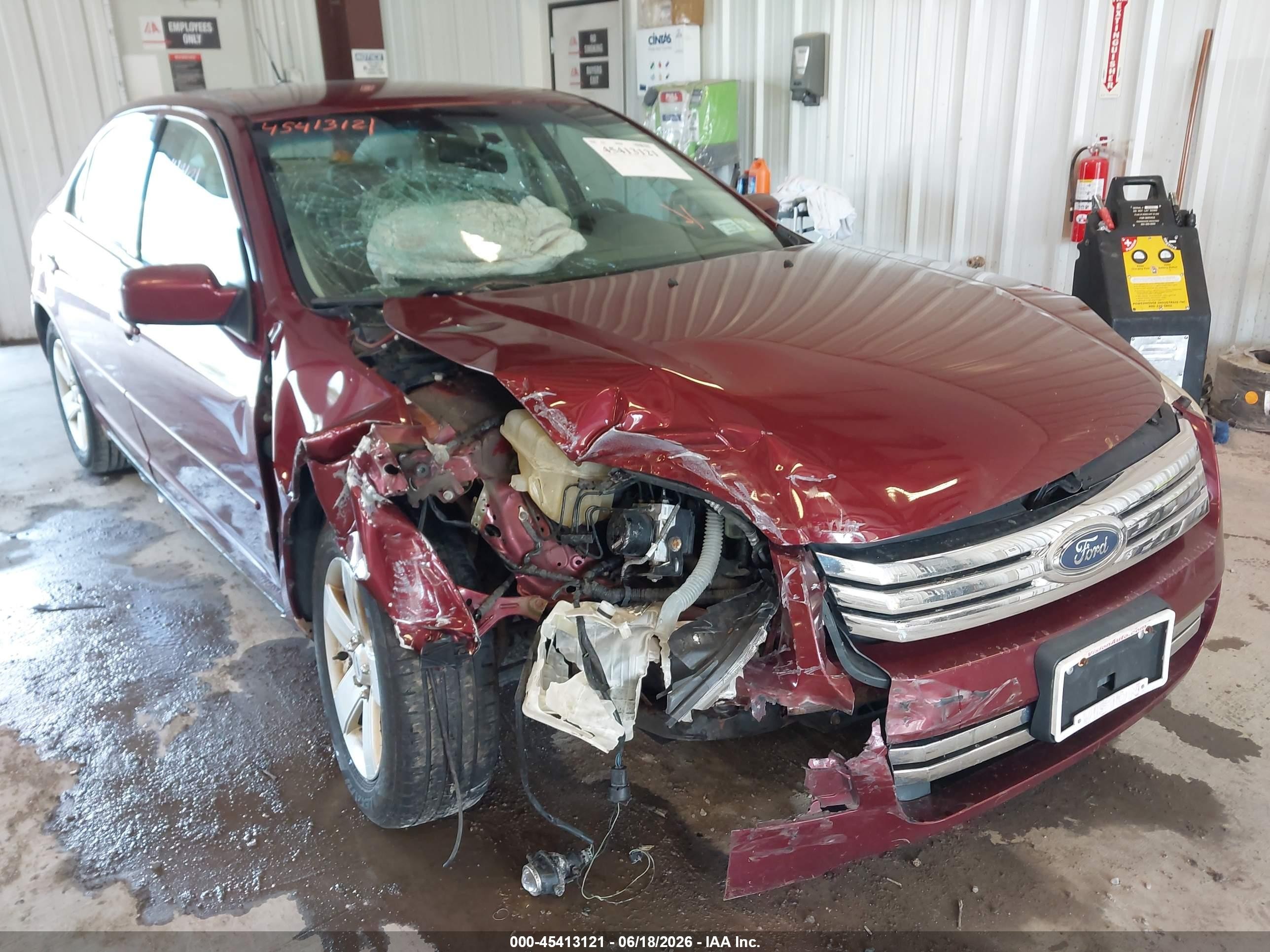 2007 Ford Fusion Se Red vin: 3FAHP07Z57R155114