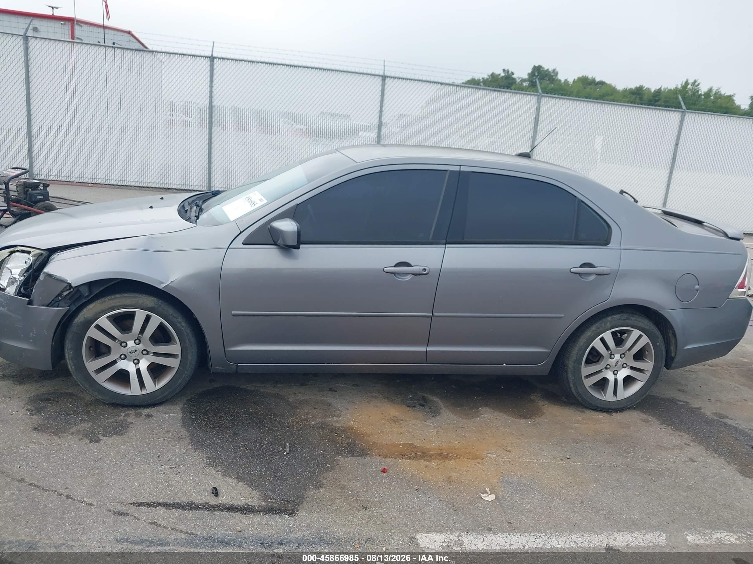 2007 Ford Fusion Se Gray vin: 3FAHP07Z57R167361