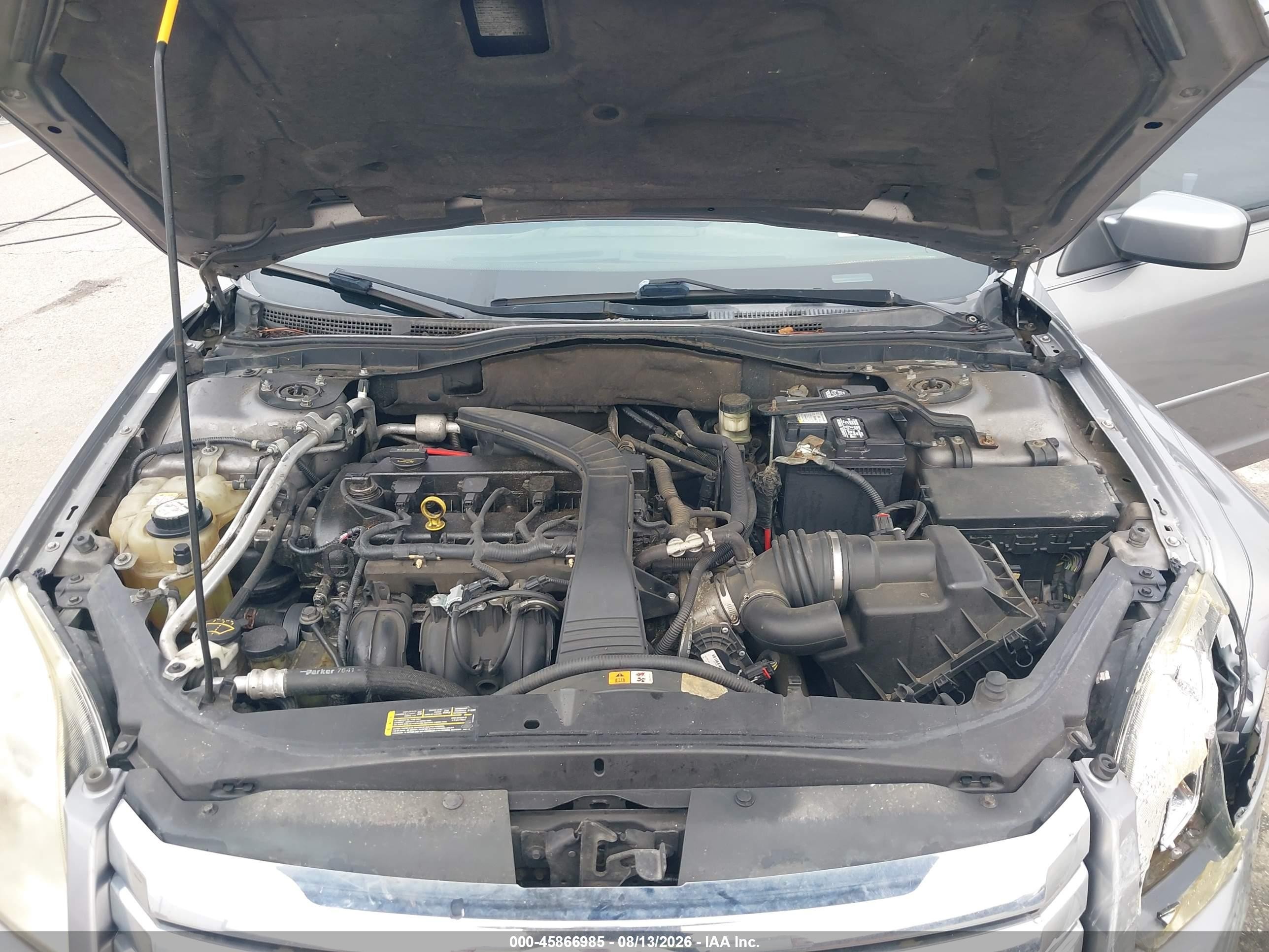 2007 Ford Fusion Se Gray vin: 3FAHP07Z57R167361