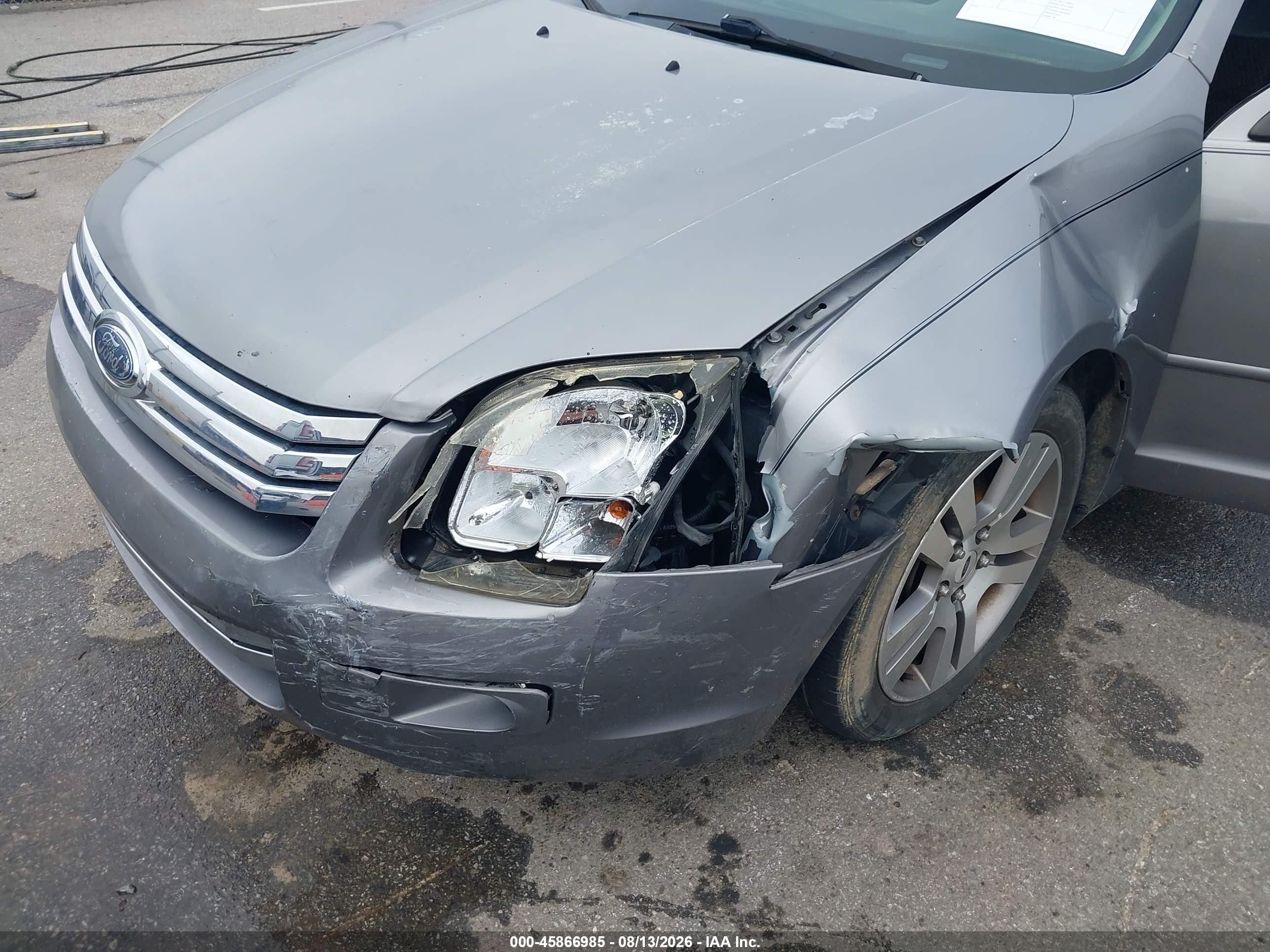 2007 Ford Fusion Se Gray vin: 3FAHP07Z57R167361