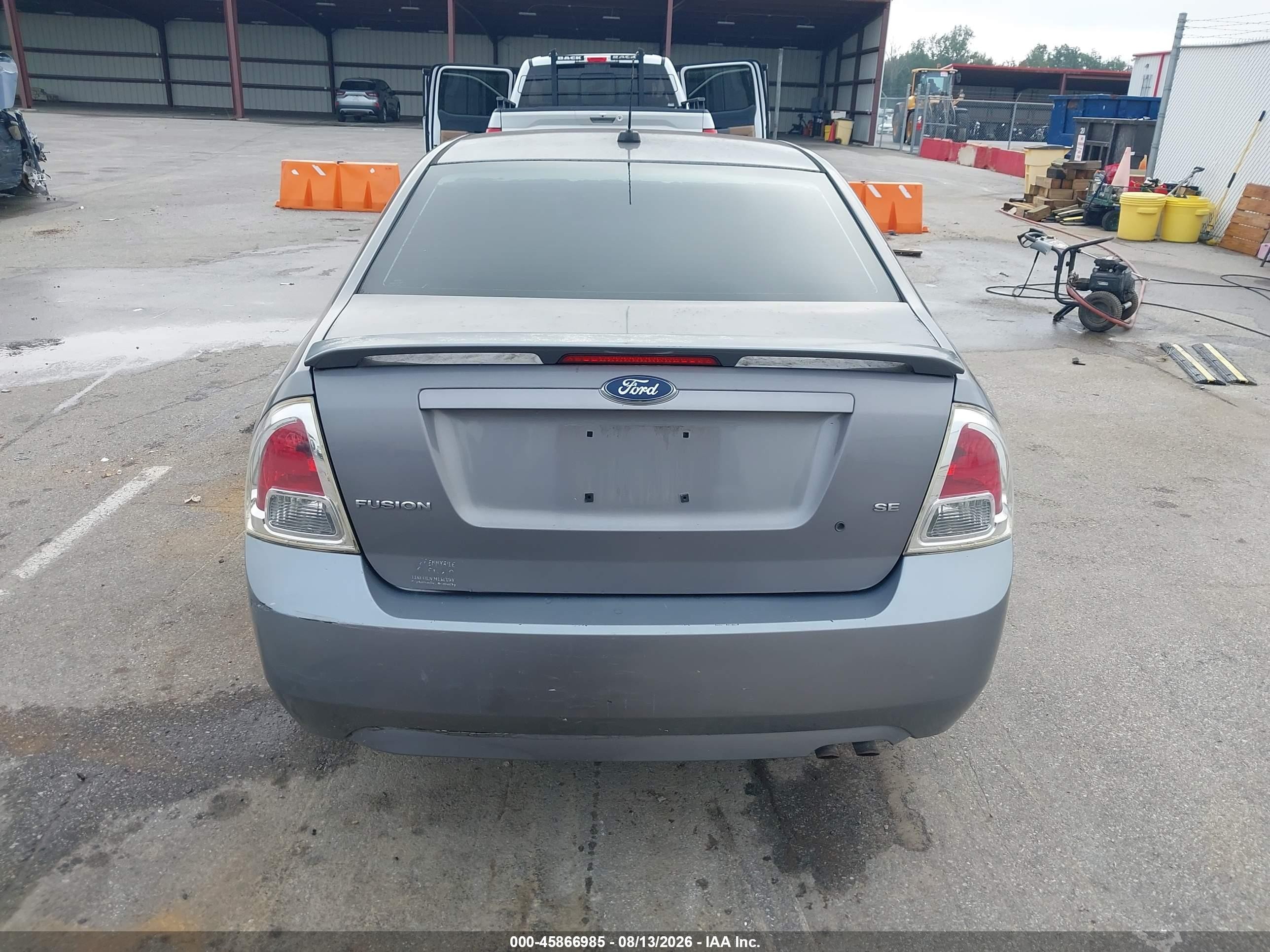 2007 Ford Fusion Se Gray vin: 3FAHP07Z57R167361