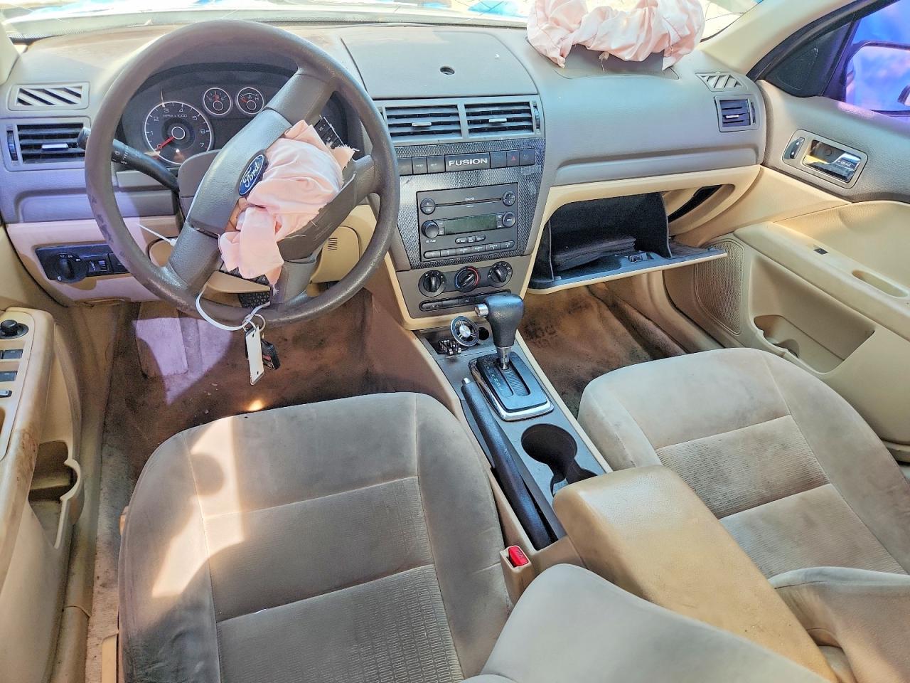 2007 Ford Fusion Se Tan vin: 3FAHP07Z57R190042