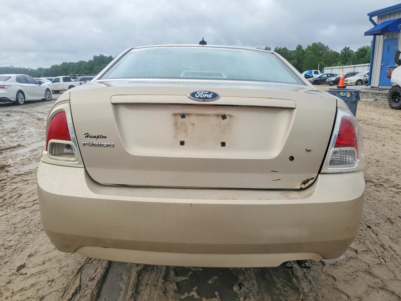 2007 Ford Fusion Se Tan vin: 3FAHP07Z57R190042