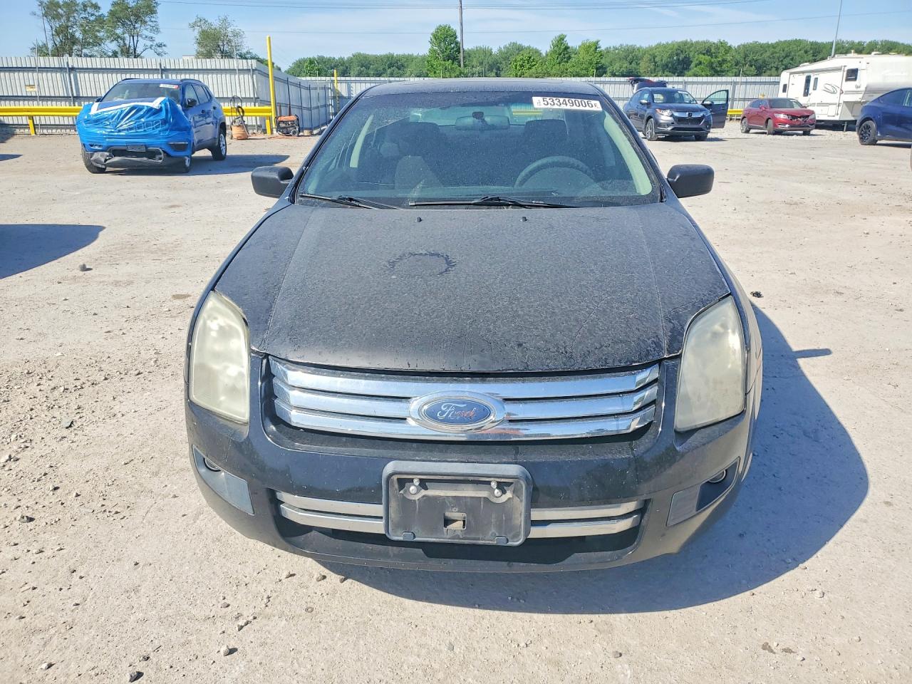 2007 Ford Fusion Se Black vin: 3FAHP07Z57R227364