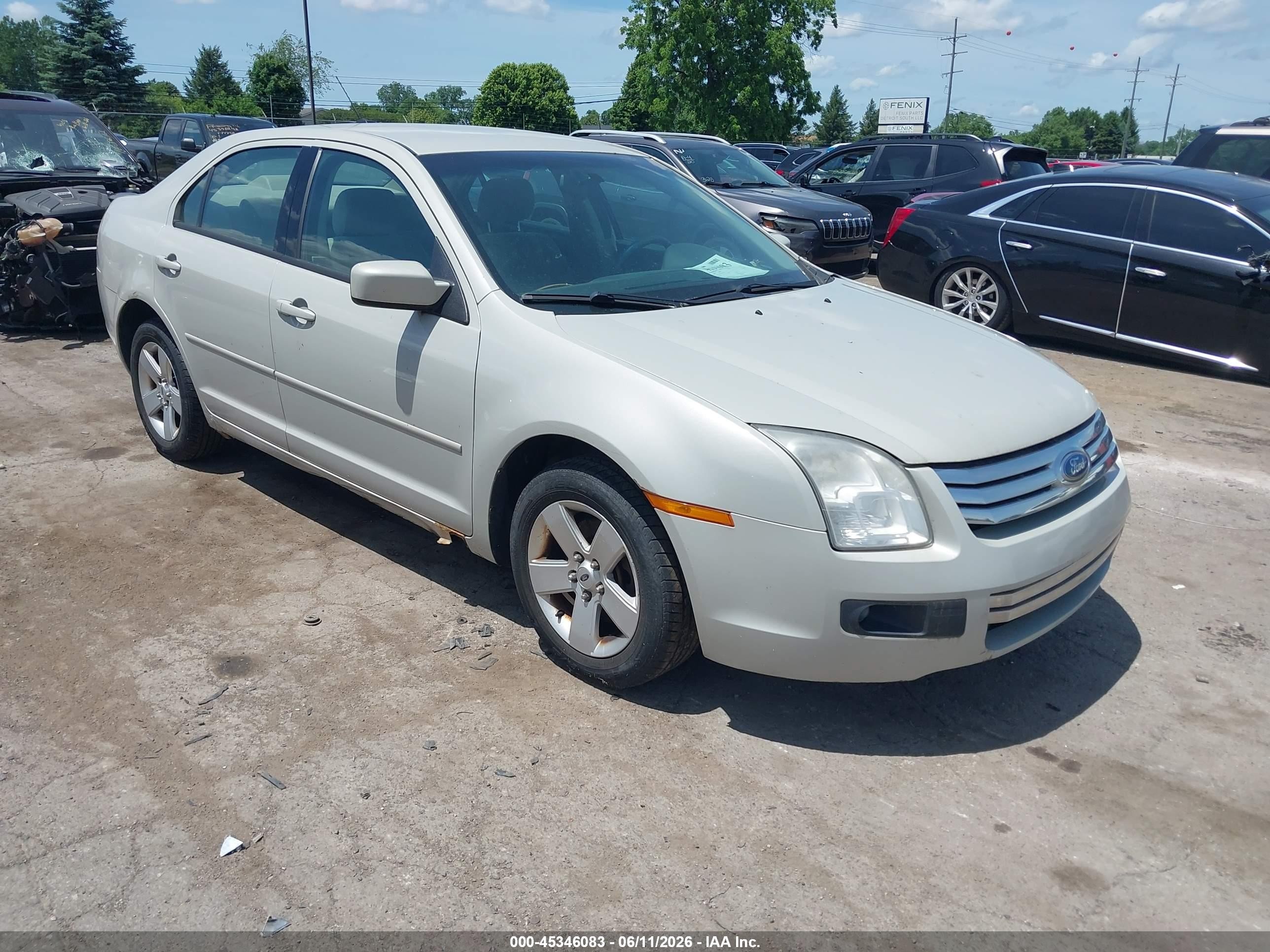 2008 Ford Fusion Se Champagne vin: 3FAHP07Z58R113253