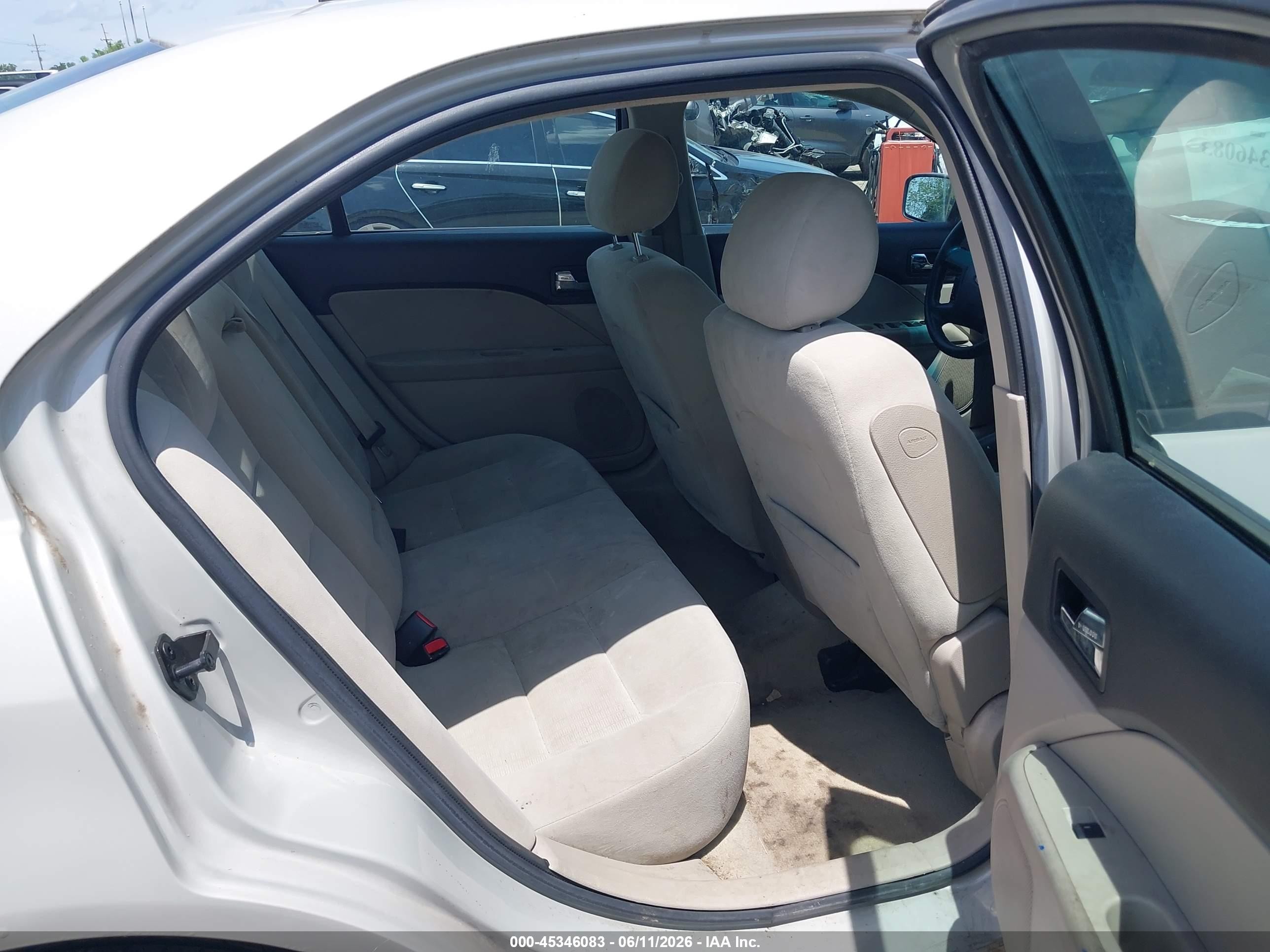 2008 Ford Fusion Se Champagne vin: 3FAHP07Z58R113253