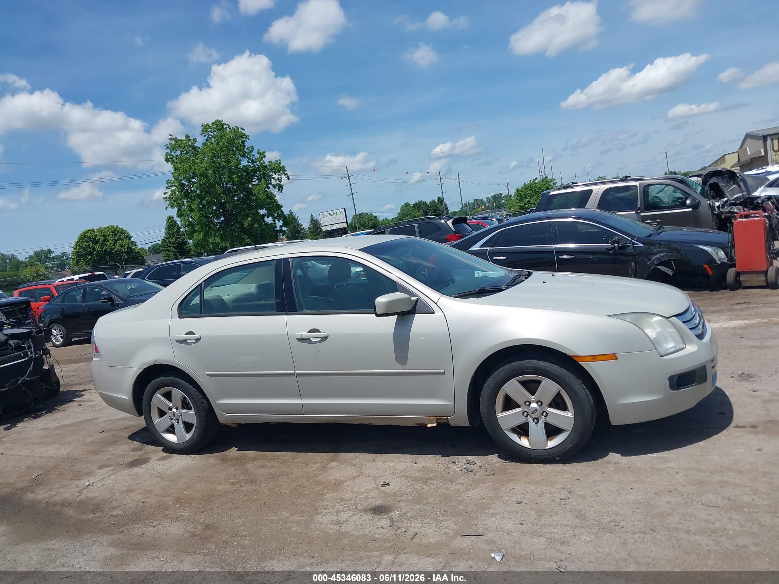 2008 Ford Fusion Se Champagne vin: 3FAHP07Z58R113253
