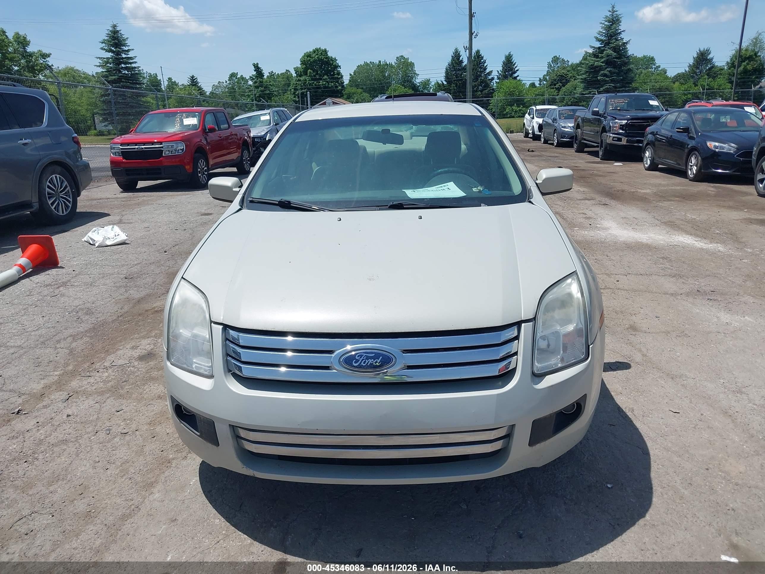 2008 Ford Fusion Se Champagne vin: 3FAHP07Z58R113253