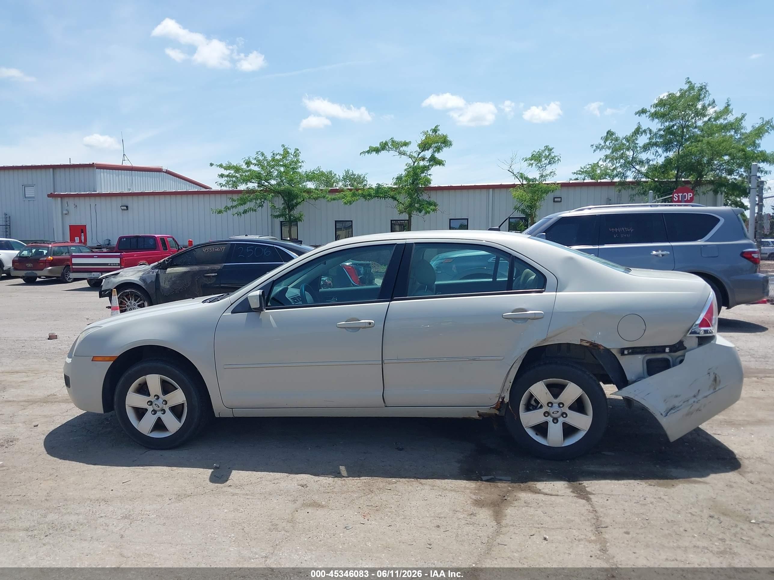 2008 Ford Fusion Se Champagne vin: 3FAHP07Z58R113253