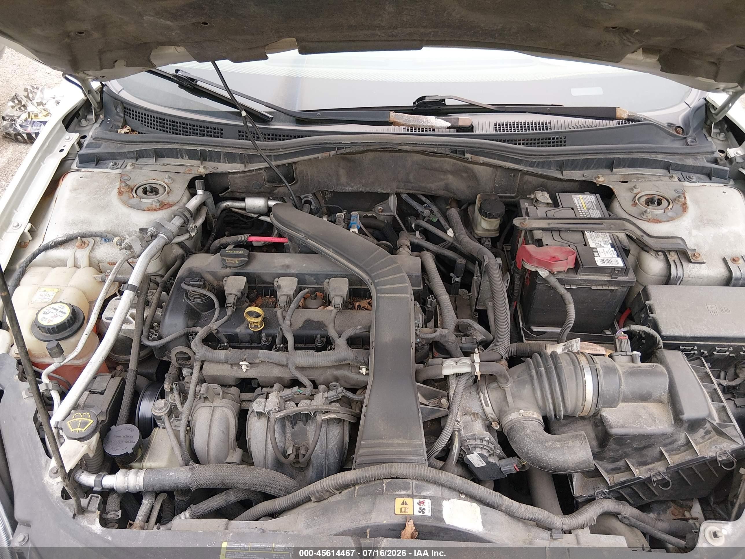 2008 Ford Fusion Se White vin: 3FAHP07Z58R221811
