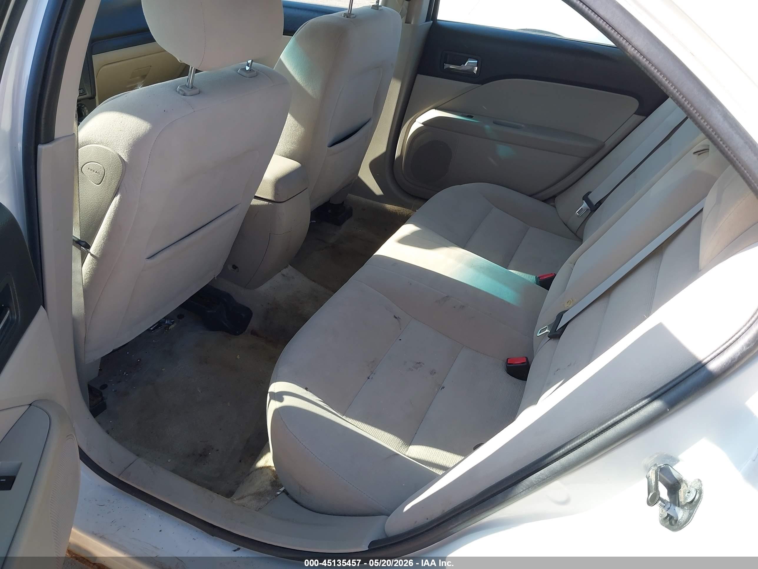 2008 Ford Fusion Se Белый vin: 3FAHP07Z58R228239