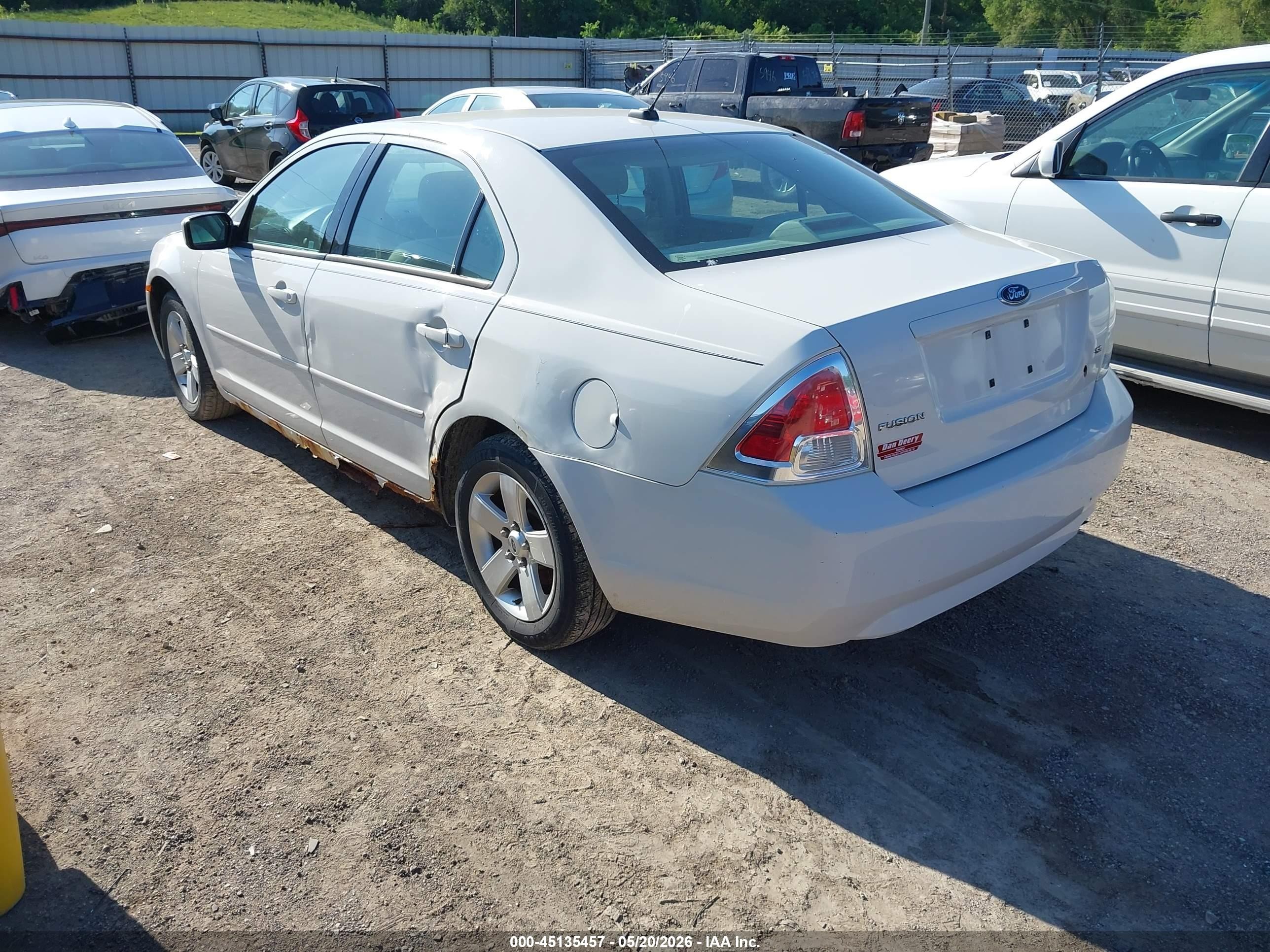 2008 Ford Fusion Se Белый vin: 3FAHP07Z58R228239