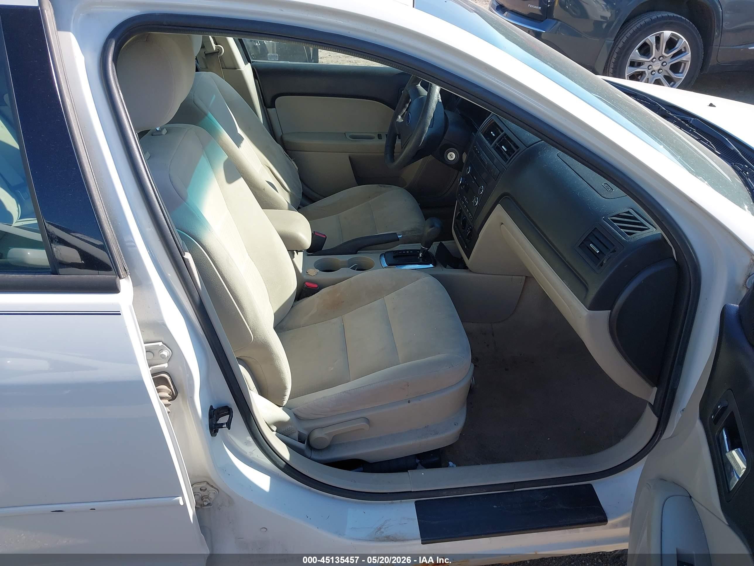 2008 Ford Fusion Se Белый vin: 3FAHP07Z58R228239