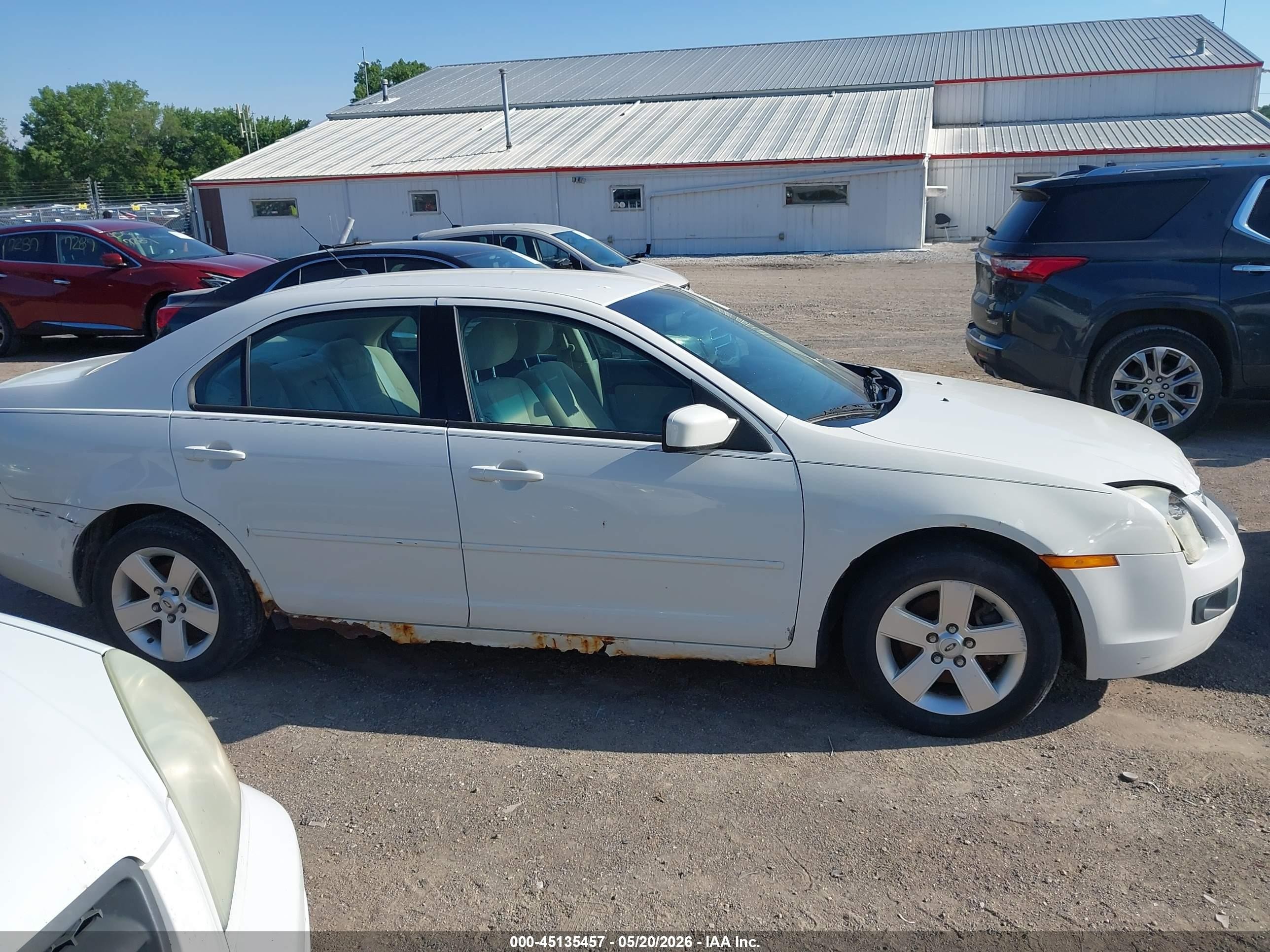 2008 Ford Fusion Se Белый vin: 3FAHP07Z58R228239
