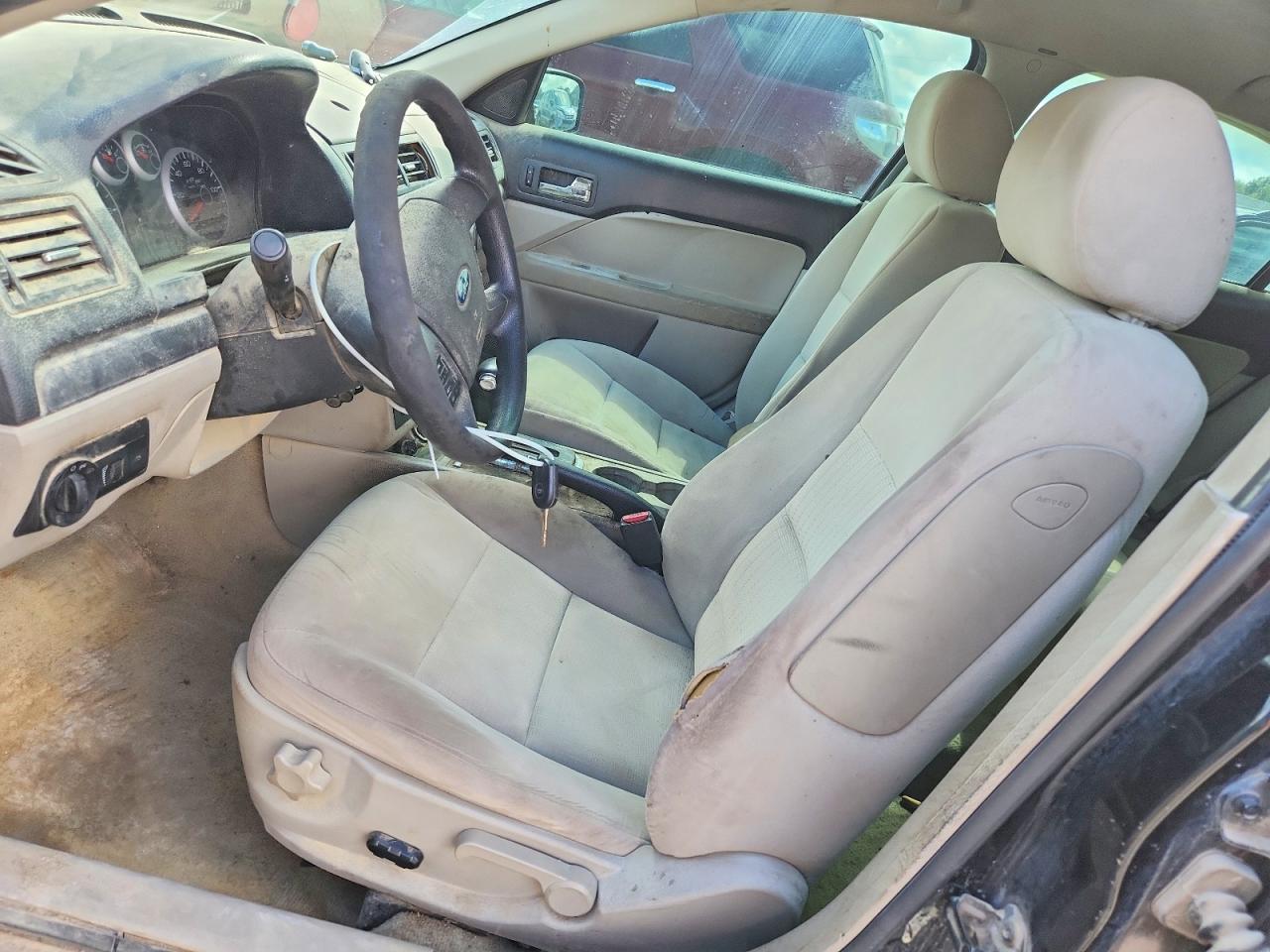 2008 Ford Fusion Se Black vin: 3FAHP07Z58R248152
