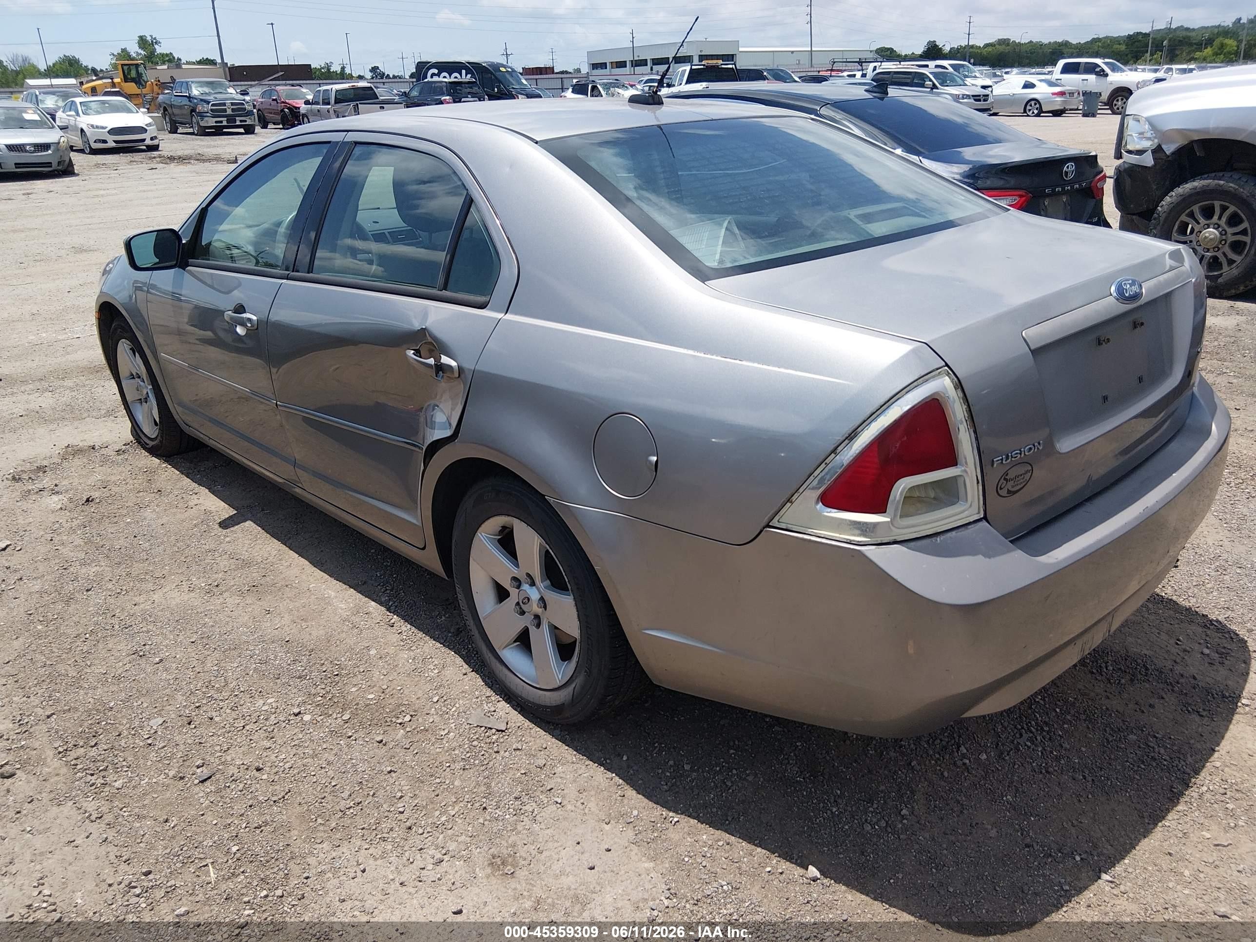 2009 Ford Fusion Se Gray vin: 3FAHP07Z59R143953
