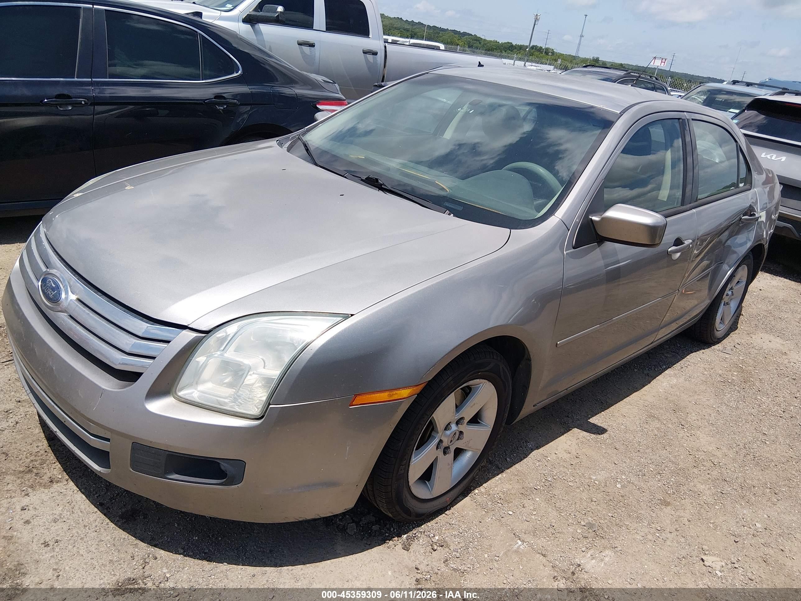 2009 Ford Fusion Se Gray vin: 3FAHP07Z59R143953