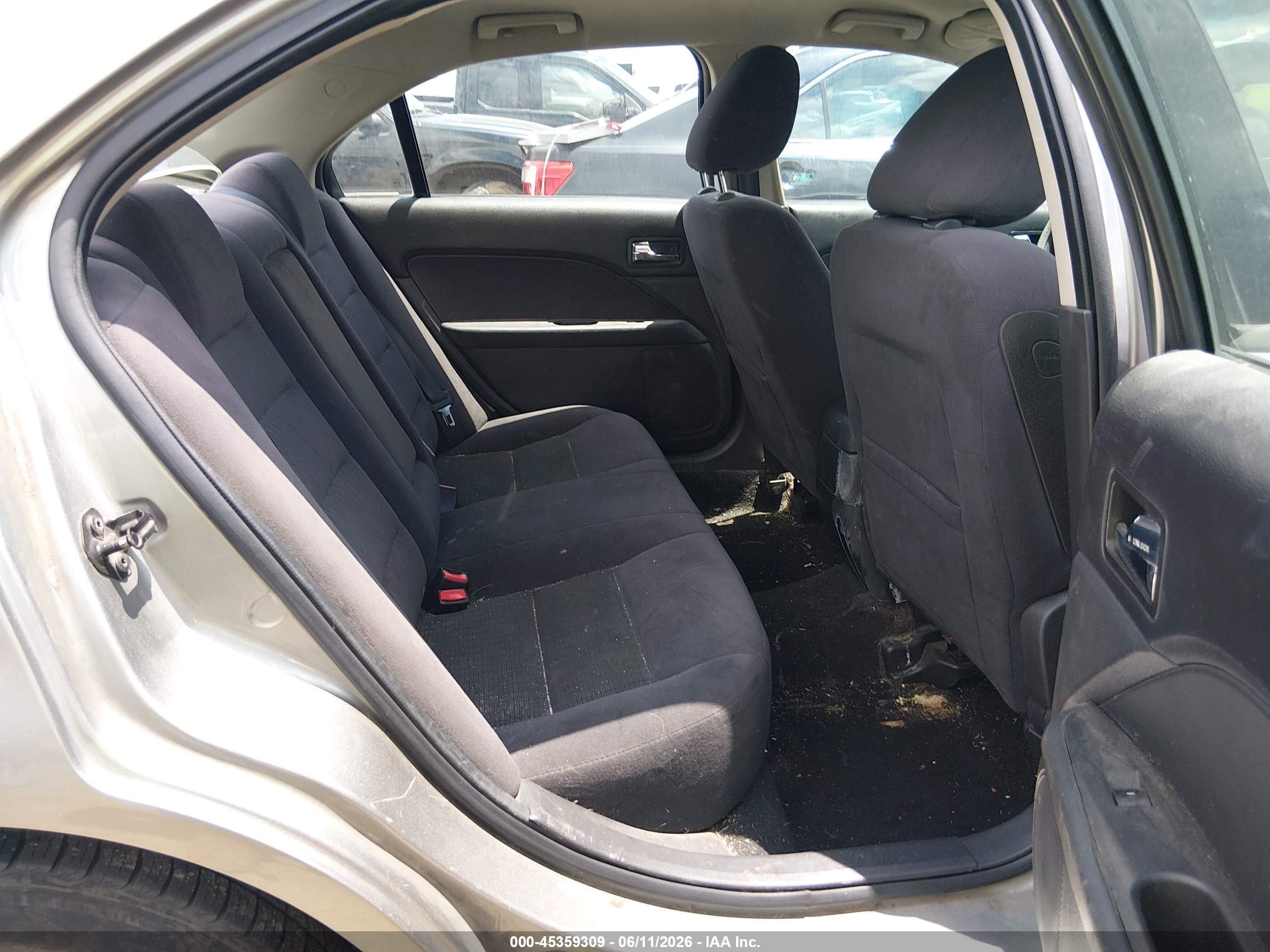 2009 Ford Fusion Se Gray vin: 3FAHP07Z59R143953