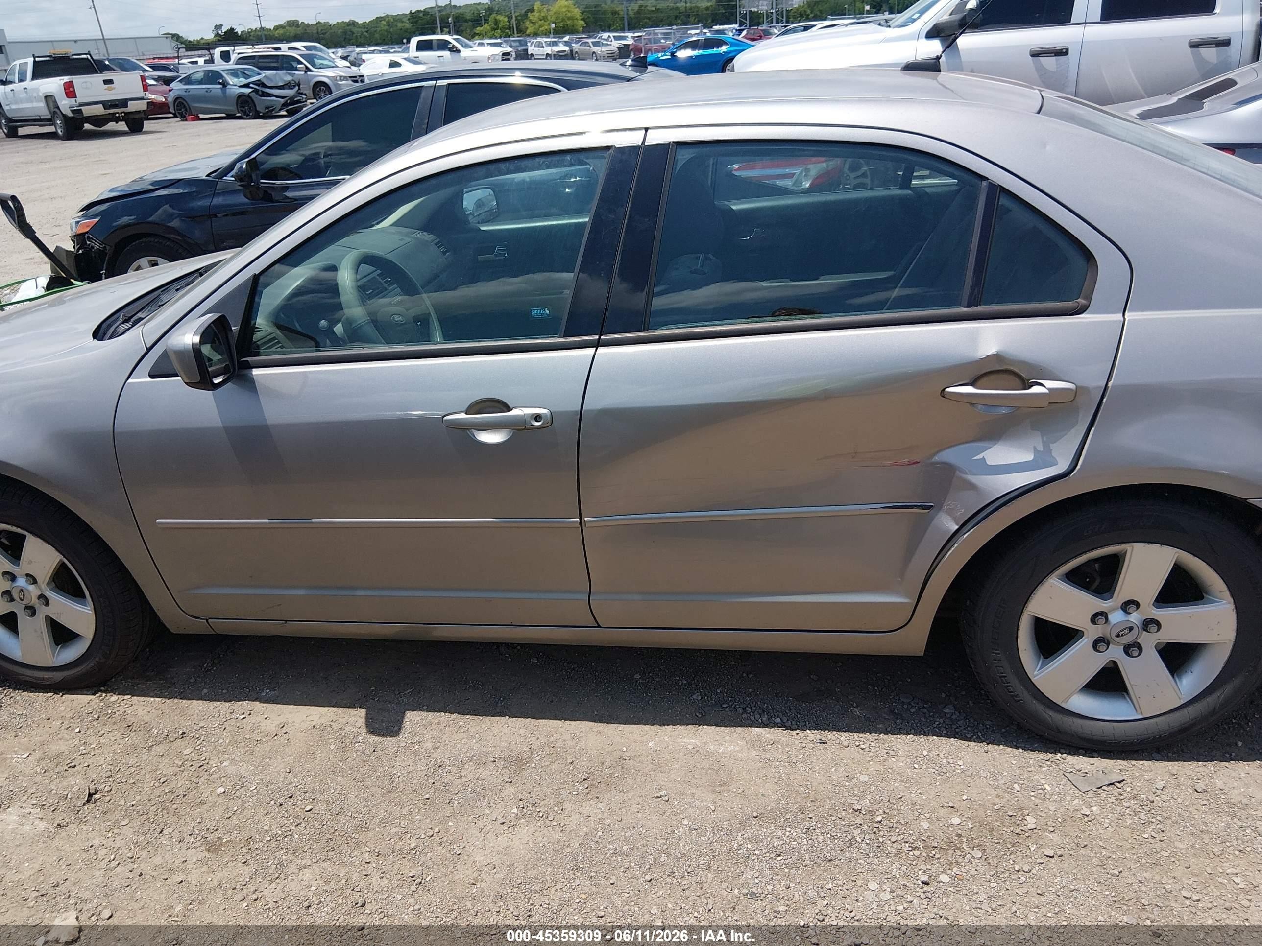 2009 Ford Fusion Se Gray vin: 3FAHP07Z59R143953