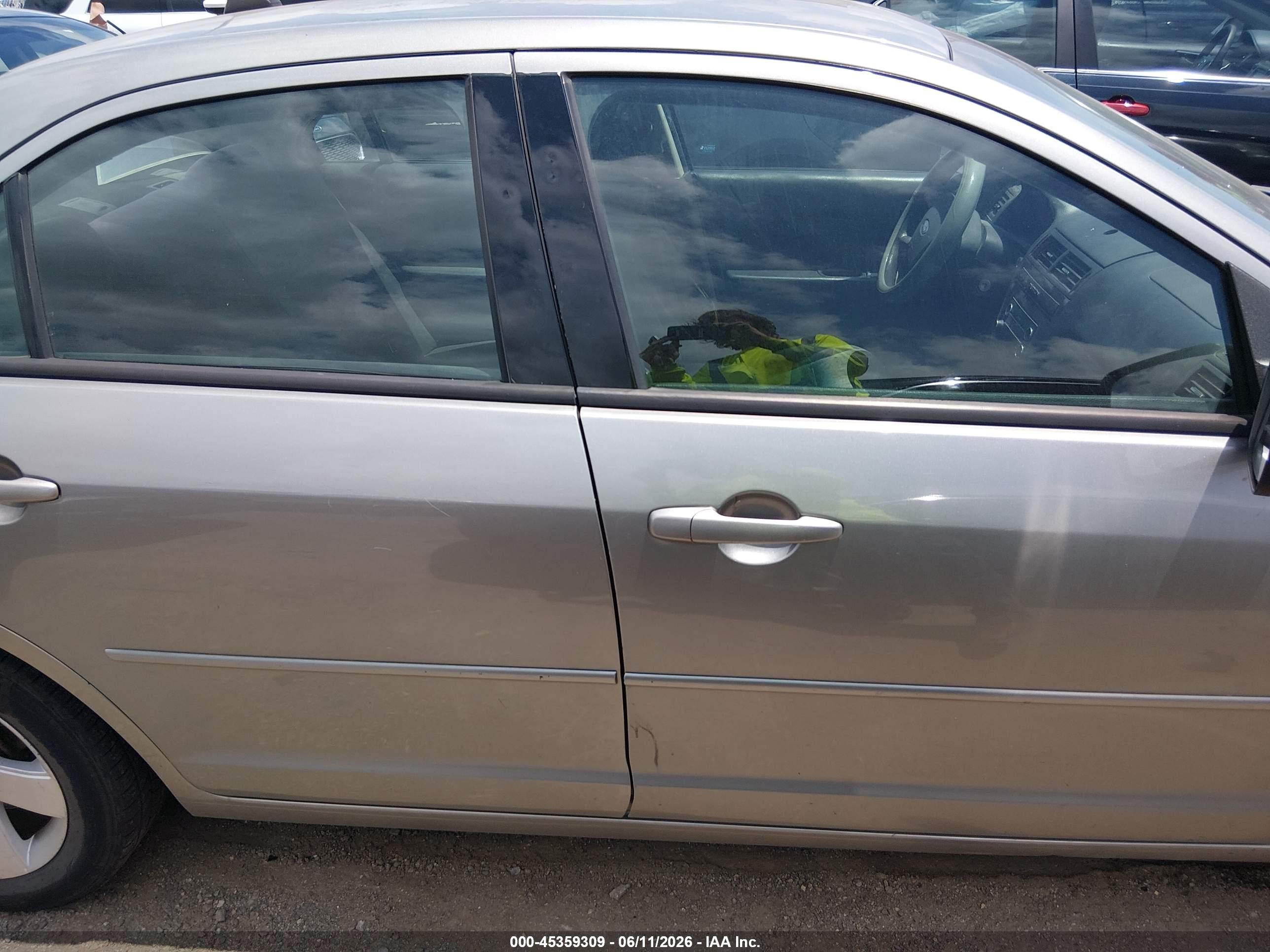 2009 Ford Fusion Se Gray vin: 3FAHP07Z59R143953
