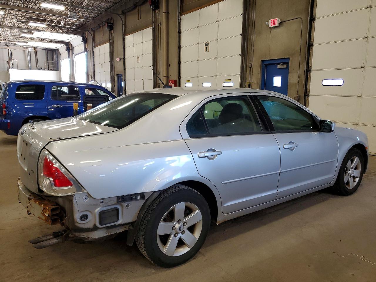 2009 Ford Fusion Se Silver vin: 3FAHP07Z59R215086