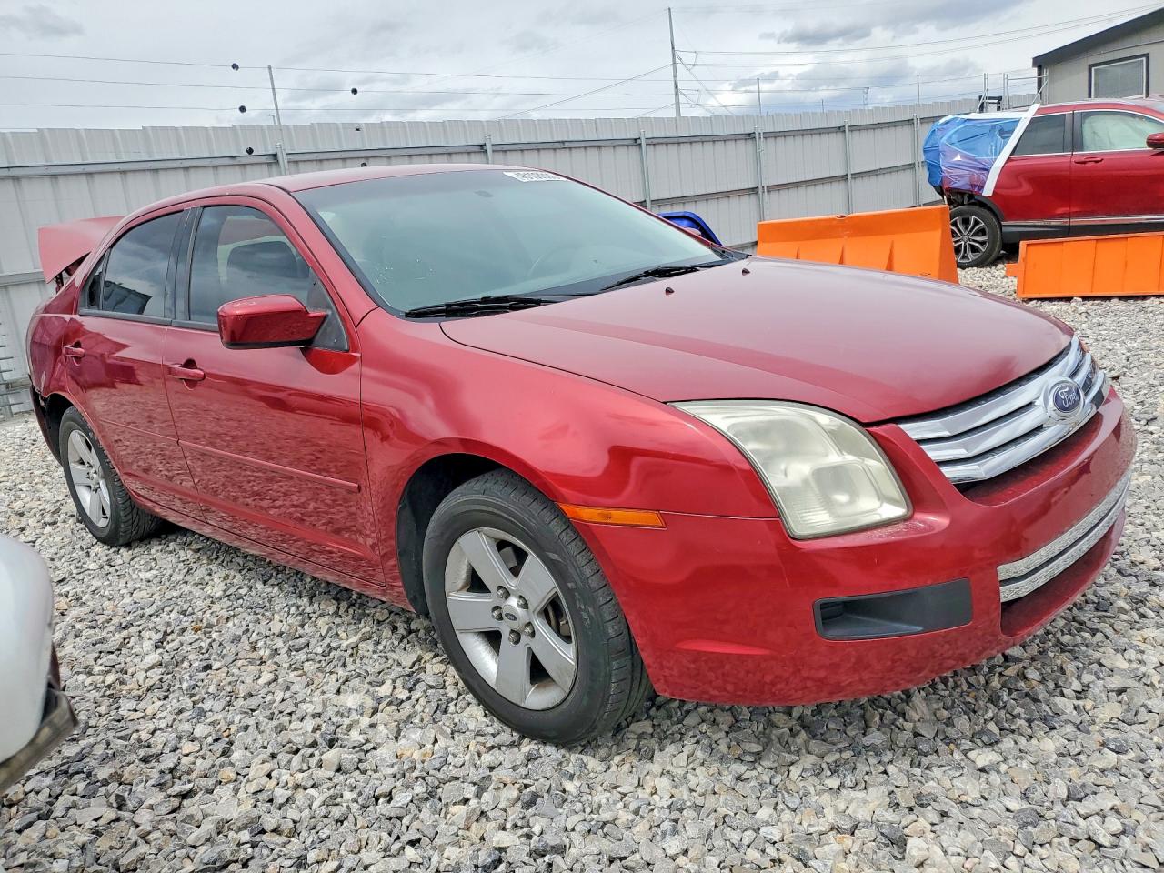 2006 Ford Fusion Se Red vin: 3FAHP07Z66R188914