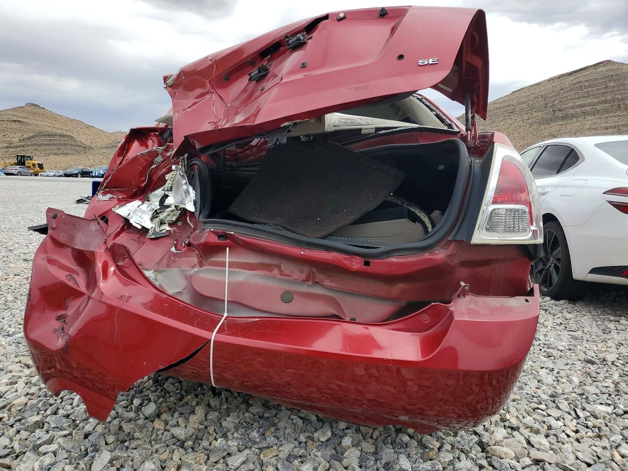 2006 Ford Fusion Se Red vin: 3FAHP07Z66R188914