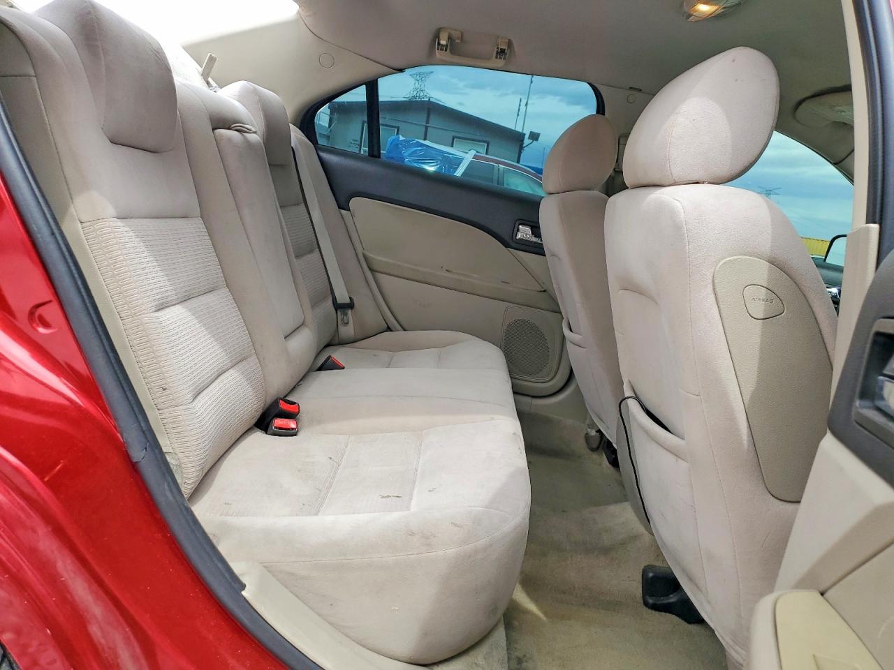 2006 Ford Fusion Se Red vin: 3FAHP07Z66R188914