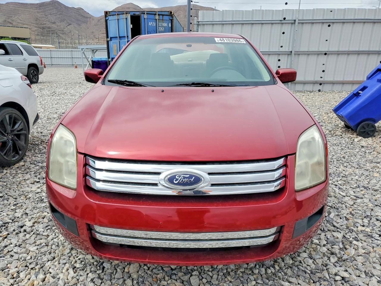 2006 Ford Fusion Se Red vin: 3FAHP07Z66R188914