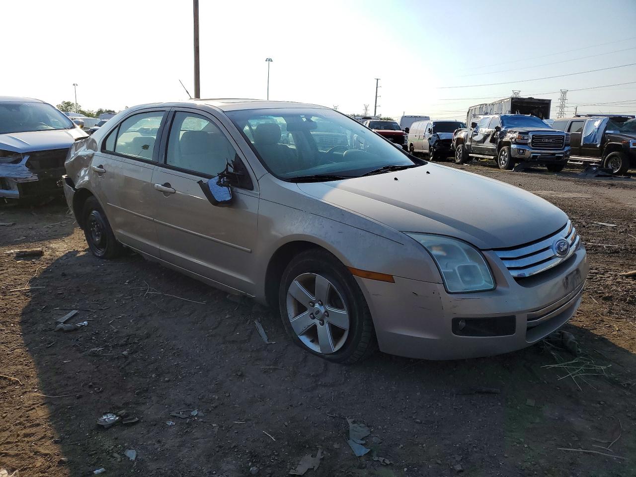 2007 Ford Fusion Se Бежевый vin: 3FAHP07Z67R137236