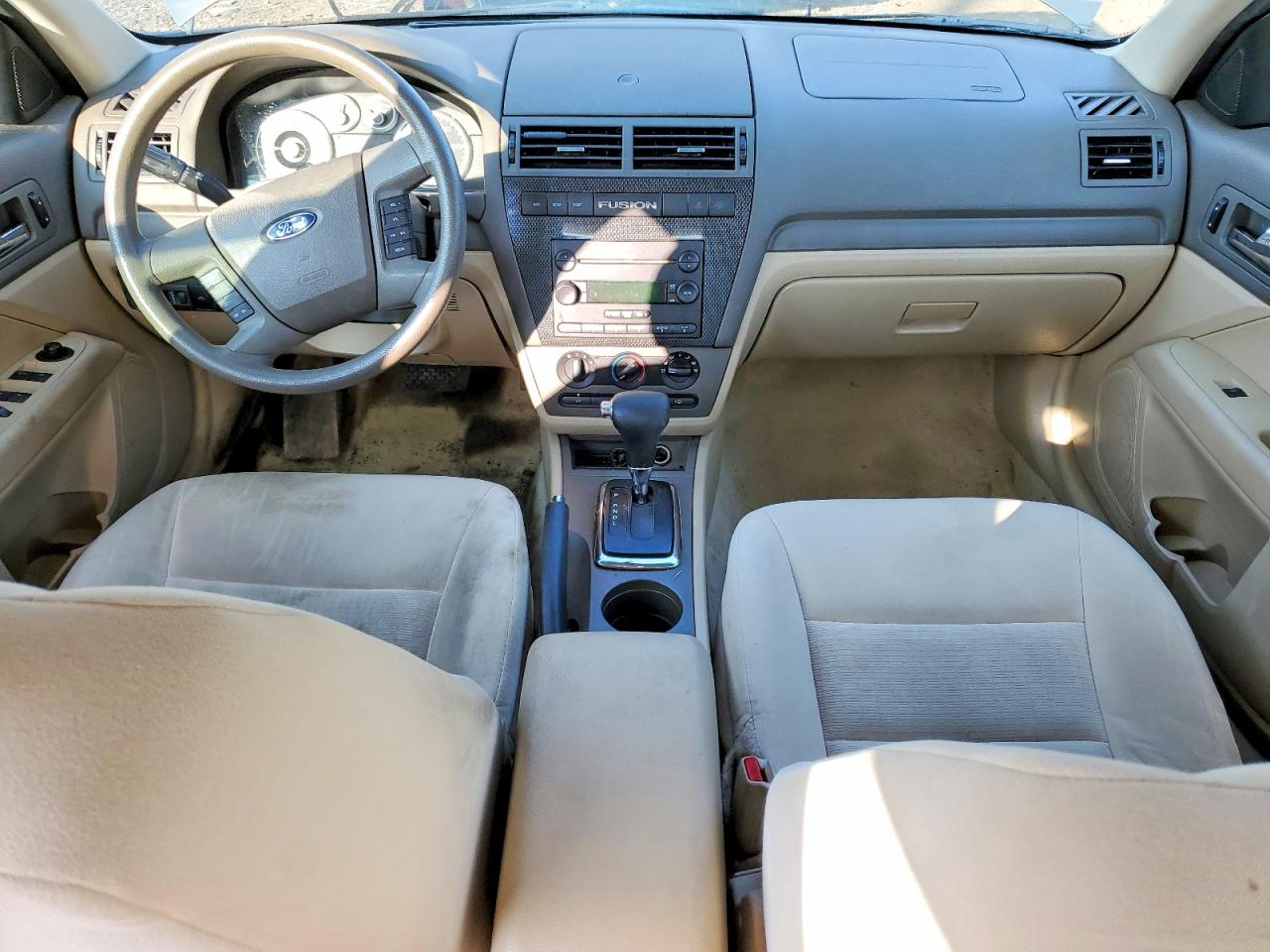 2007 Ford Fusion Se Бежевый vin: 3FAHP07Z67R137236
