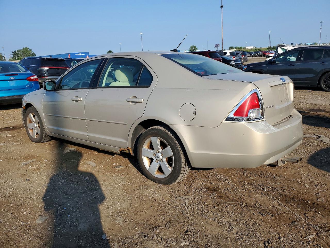 2007 Ford Fusion Se Бежевый vin: 3FAHP07Z67R137236