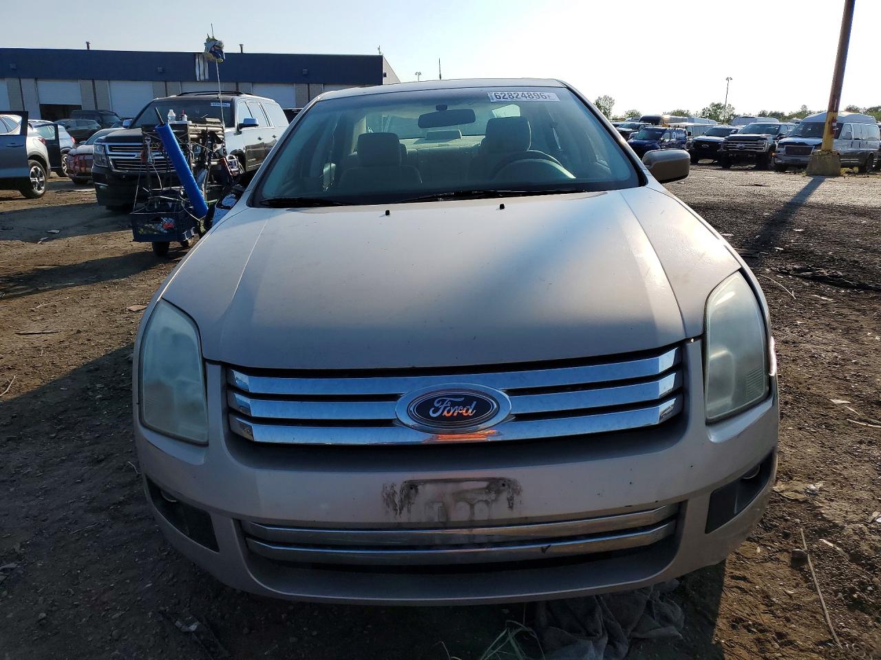 2007 Ford Fusion Se Бежевый vin: 3FAHP07Z67R137236