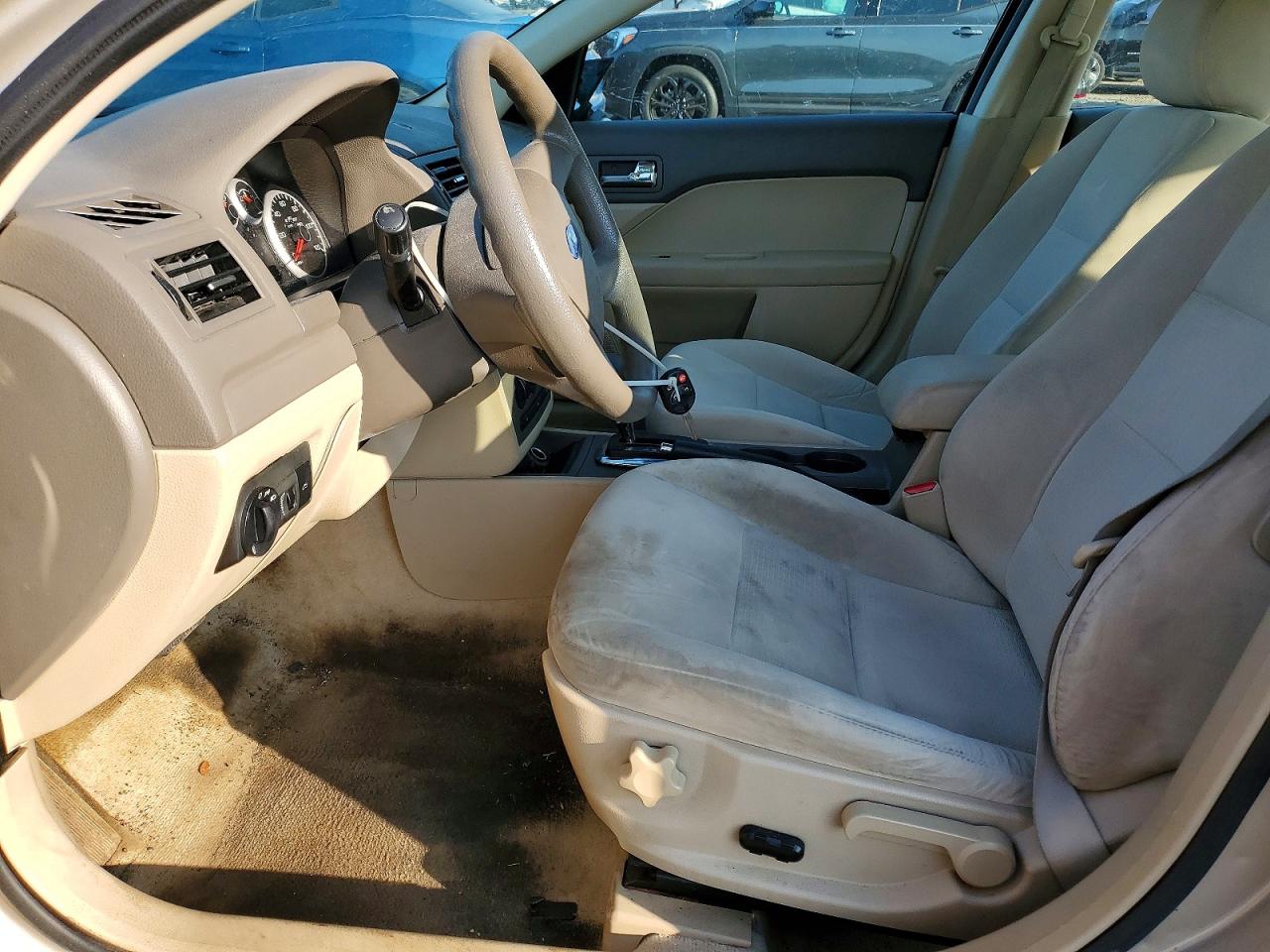 2007 Ford Fusion Se Бежевый vin: 3FAHP07Z67R137236