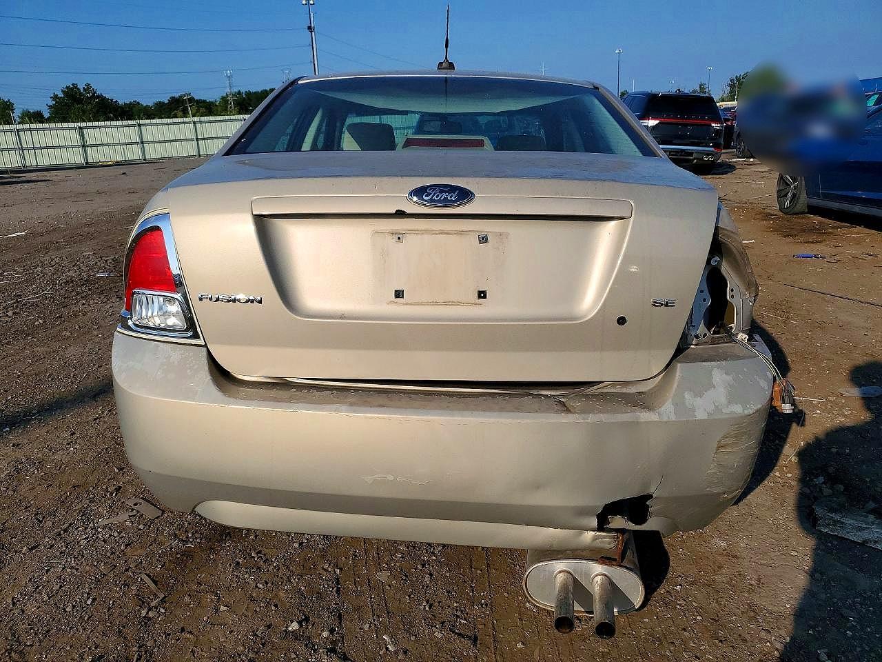 2007 Ford Fusion Se Бежевый vin: 3FAHP07Z67R137236