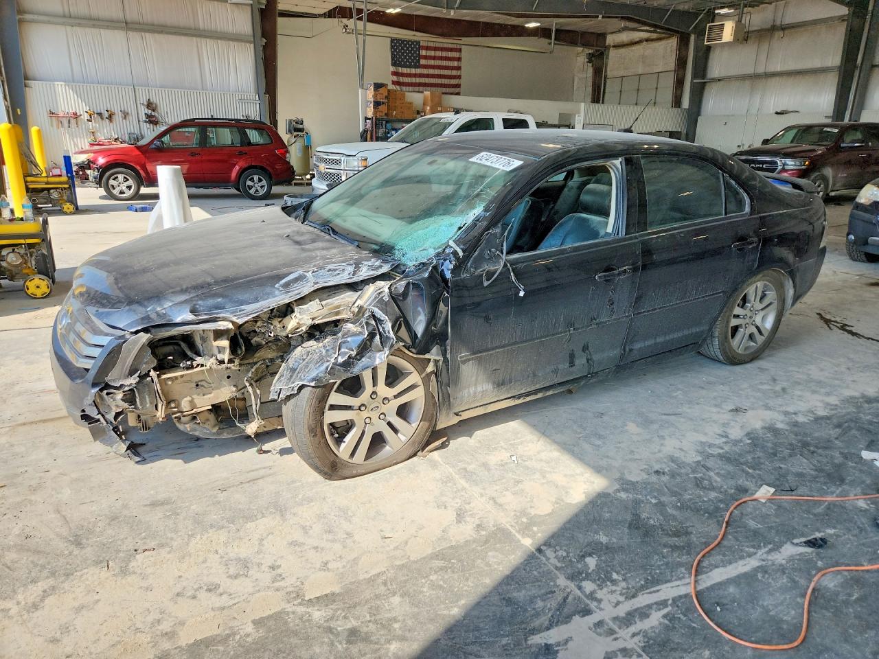 2007 Ford Fusion Se Черный vin: 3FAHP07Z67R137740