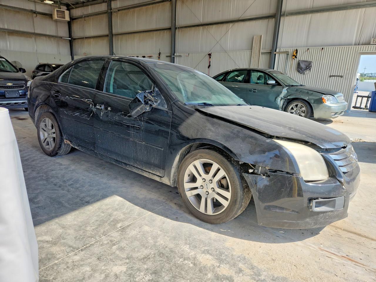 2007 Ford Fusion Se Черный vin: 3FAHP07Z67R137740