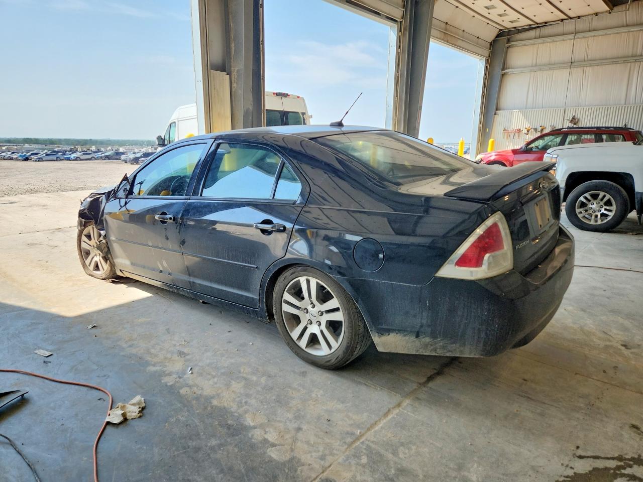 2007 Ford Fusion Se Черный vin: 3FAHP07Z67R137740